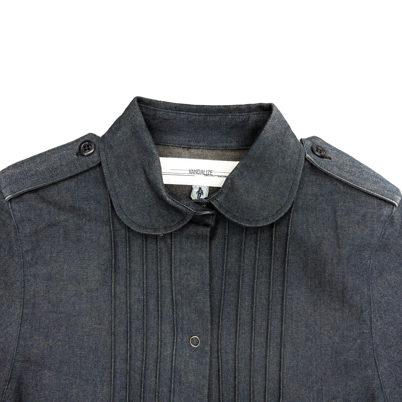 VANDALIZE Denim Shirt 상세 이미지 1