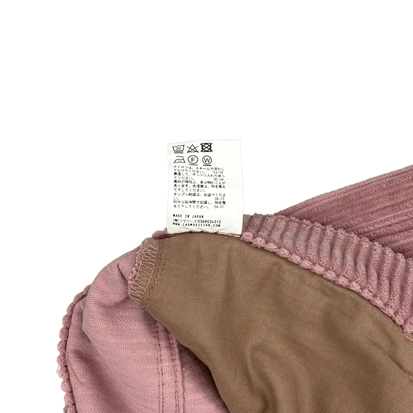 LAD MUSICIAN Corduroy Pants 상세 이미지 6