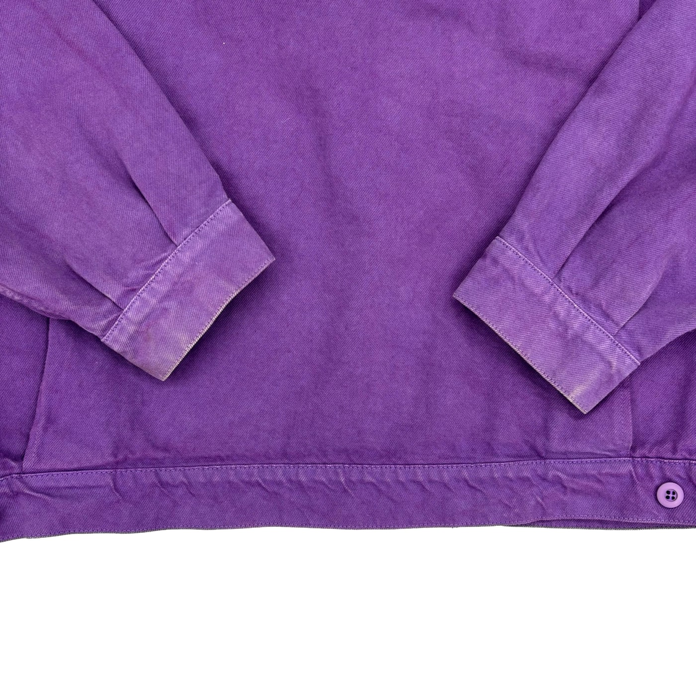 WILLY CHAVARRIA Cropped Denim Trucker Jacket 상세 이미지 5