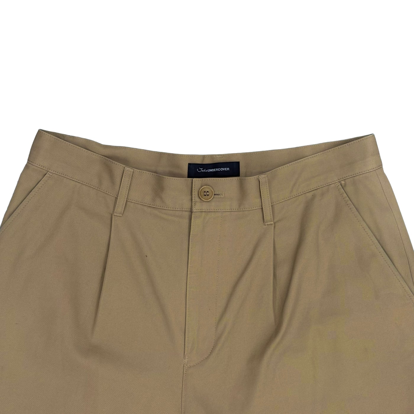 JohnUNDERCOVER Wide Leg Cotton Chino Pants 상세 이미지 3