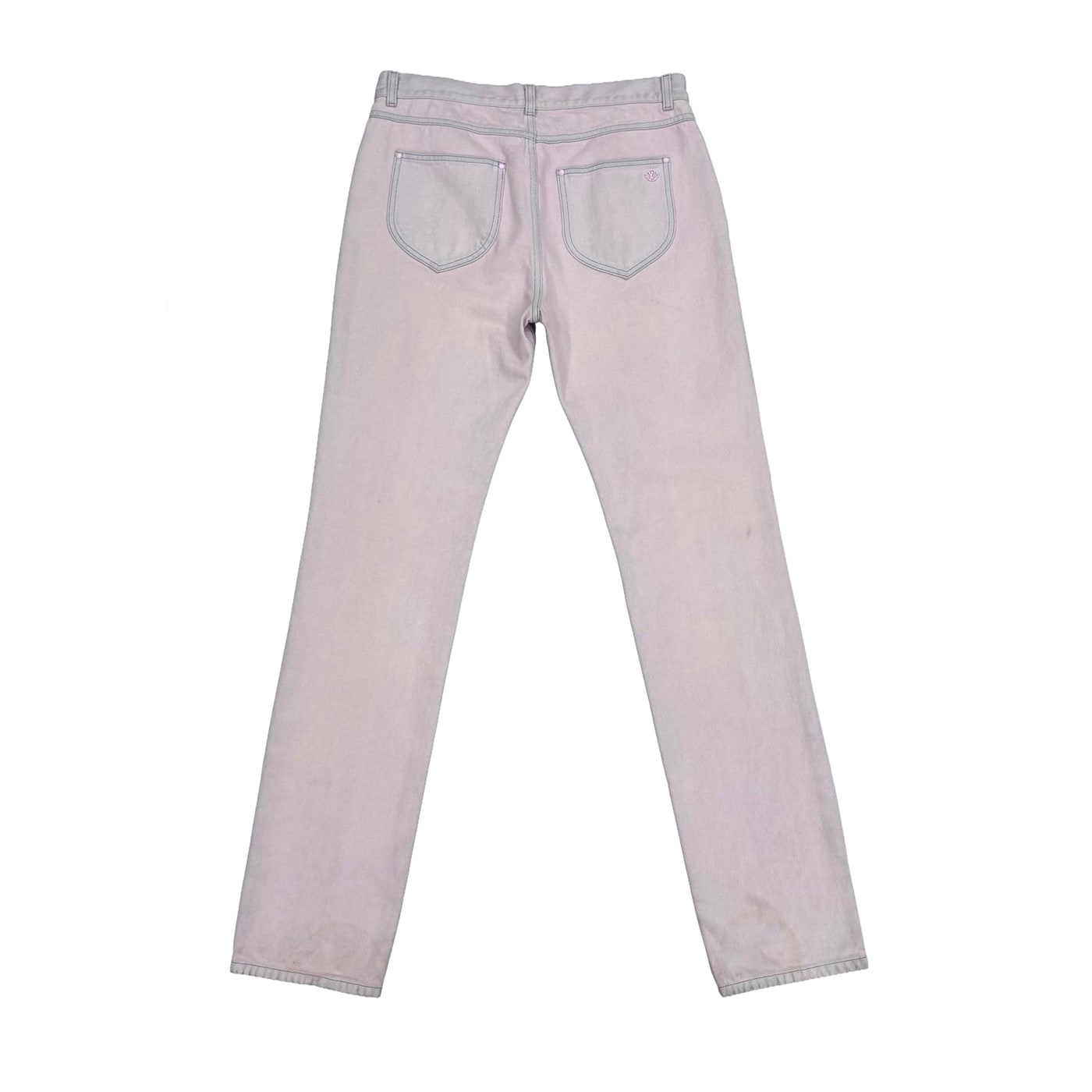 LOUIS VUITTON Light Pink Denim Pants 상세 이미지 1