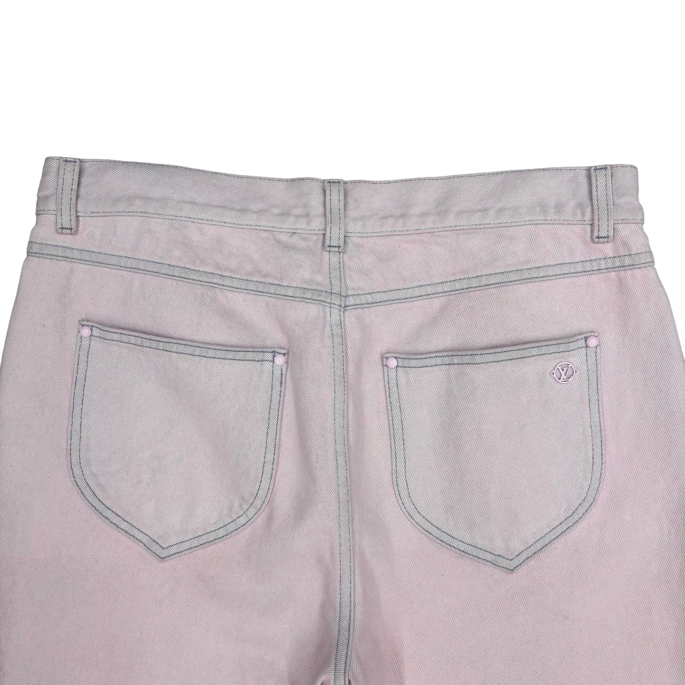 LOUIS VUITTON Light Pink Denim Pants 상세 이미지 4