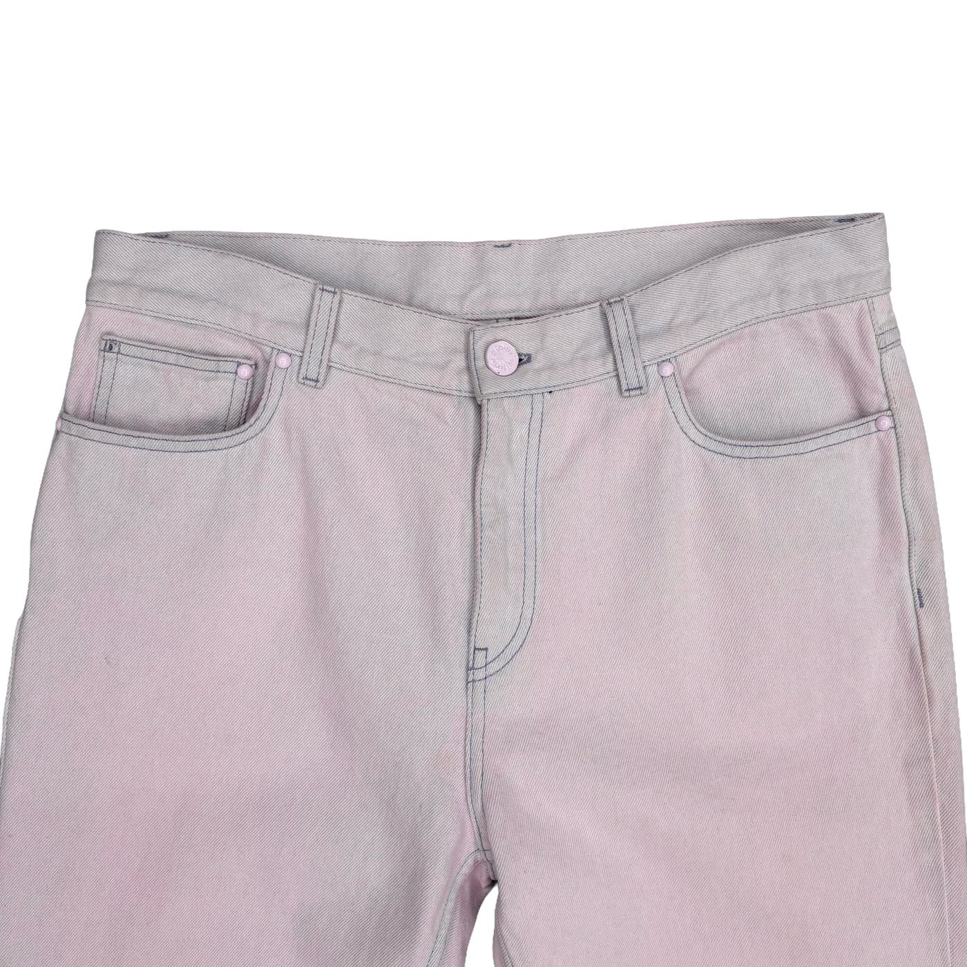 LOUIS VUITTON Light Pink Denim Pants 상세 이미지 2