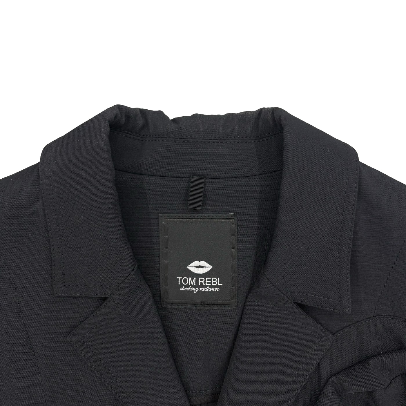 TOM REBL Black Blazer Jacket 상세 이미지 3