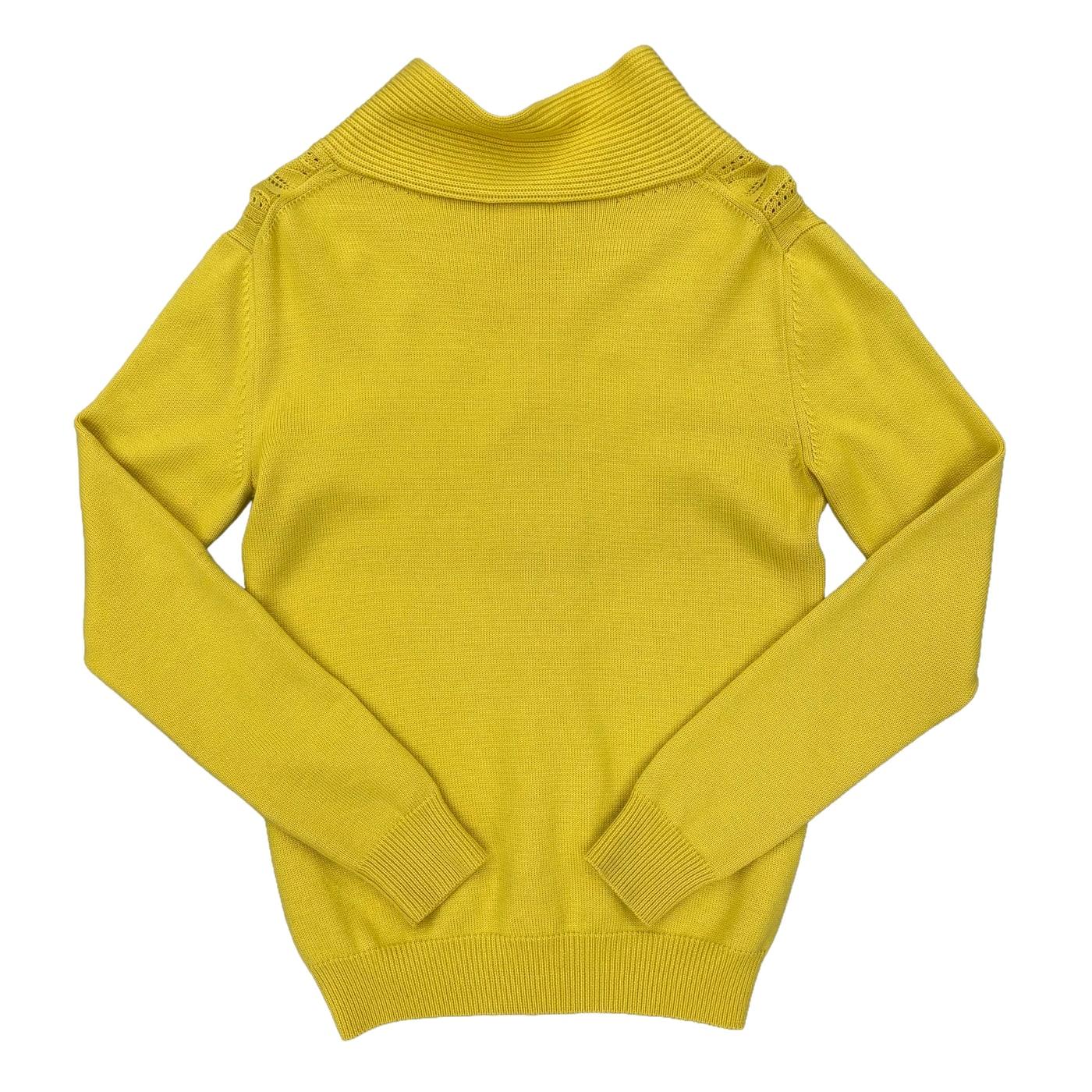 KRISVANASSCHE Knitted Yellow Sweater 상세 이미지 1