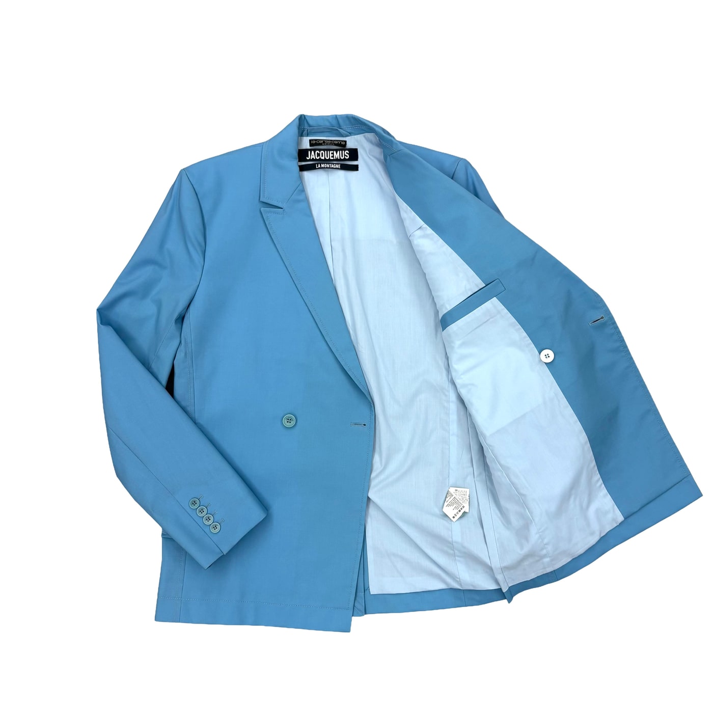 JACQUEMUS Blue Suit Set Up 상세 이미지 2