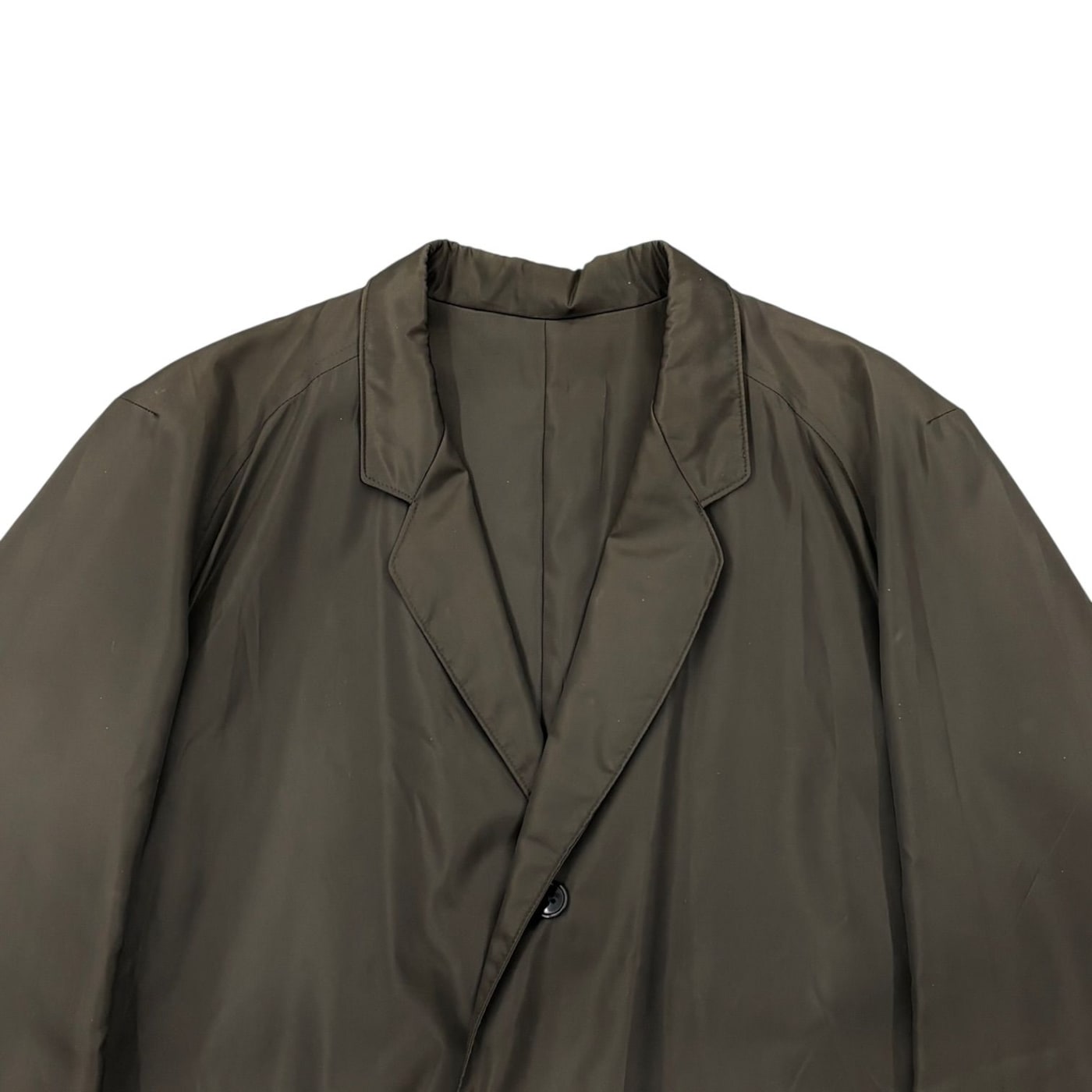 Y’s Brown Long Overcoat 상세 이미지 2