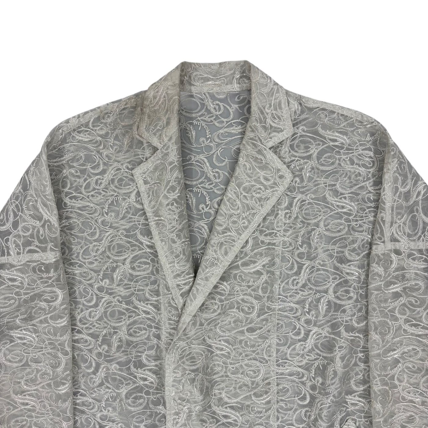 Sulvam Patterned Long Coat 상세 이미지 2