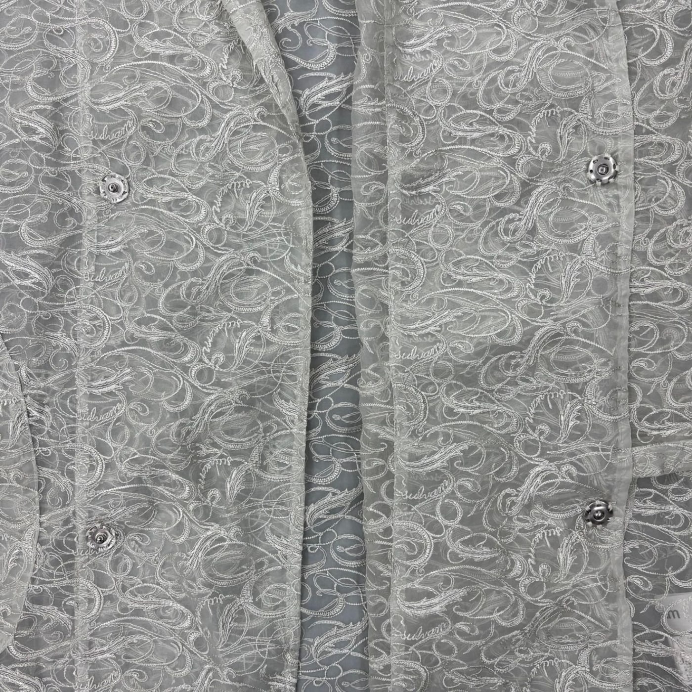 Sulvam Patterned Long Coat 상세 이미지 3