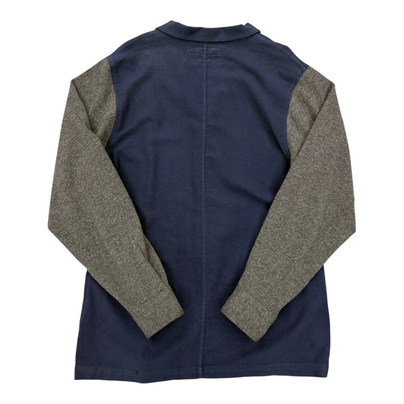 COMME des GARCONS Navy and Gray Jacket 상세 이미지 1