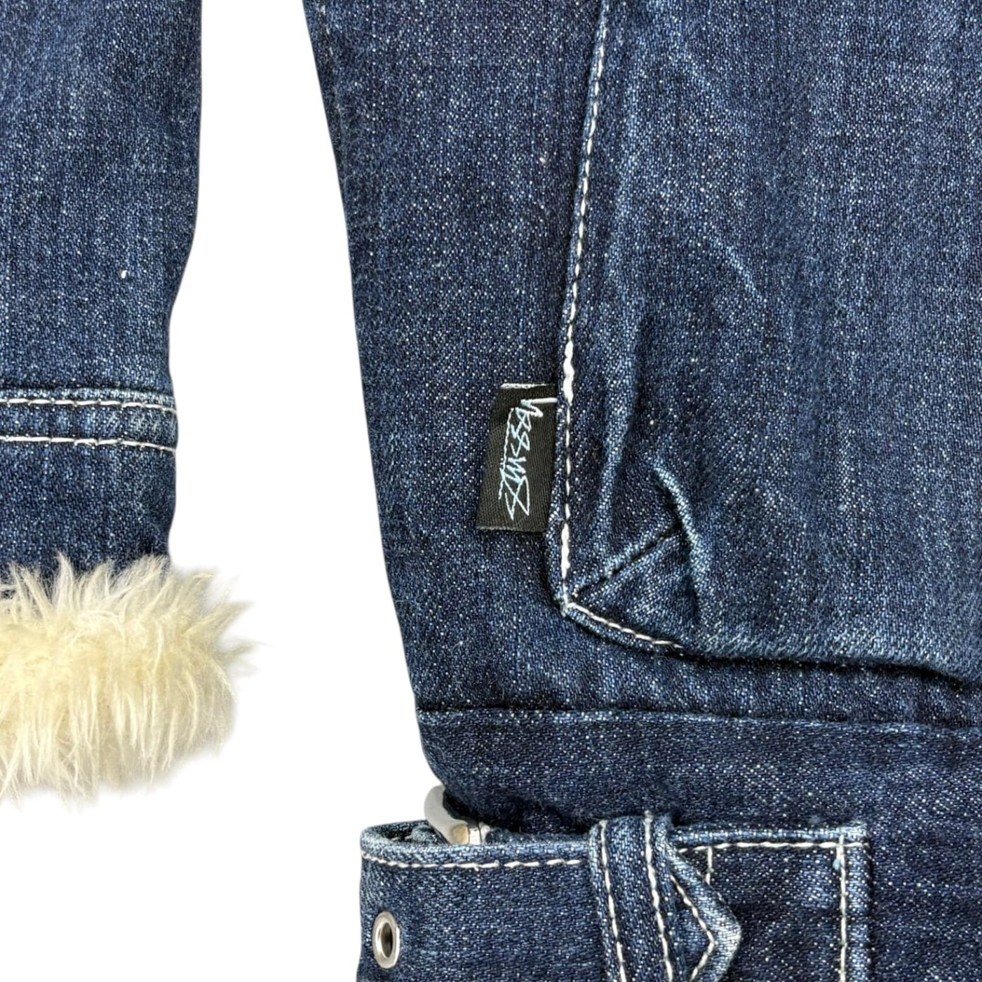 Stussy Denim Fur Jacket  상세 이미지 5
