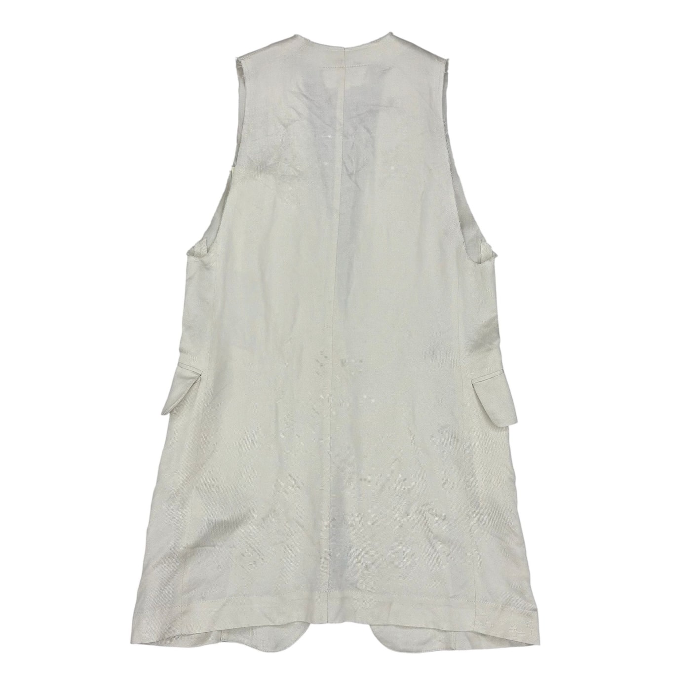MM6 Masion Margiela Linen Long Vest 상세 이미지 1