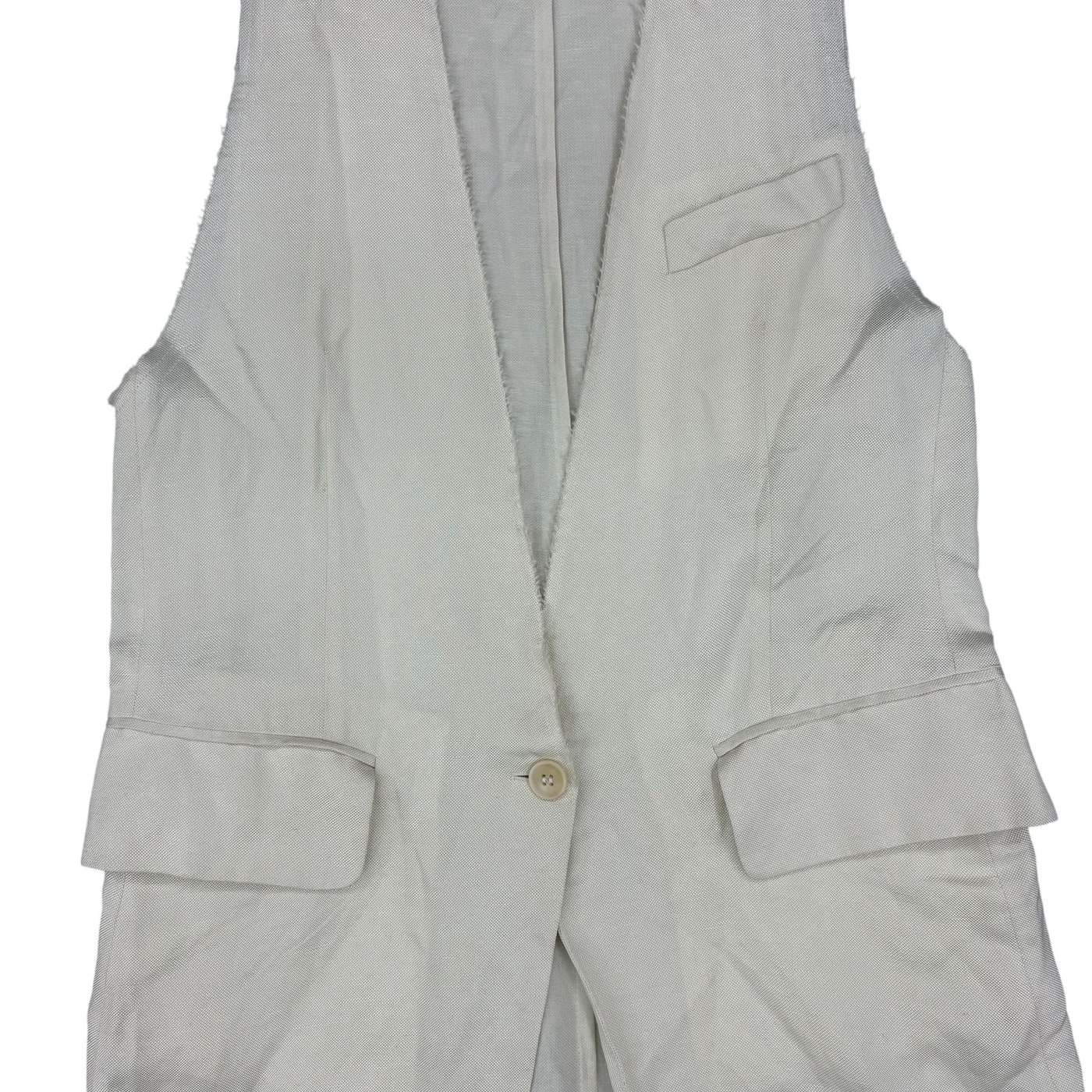 MM6 Masion Margiela Linen Long Vest 상세 이미지 3