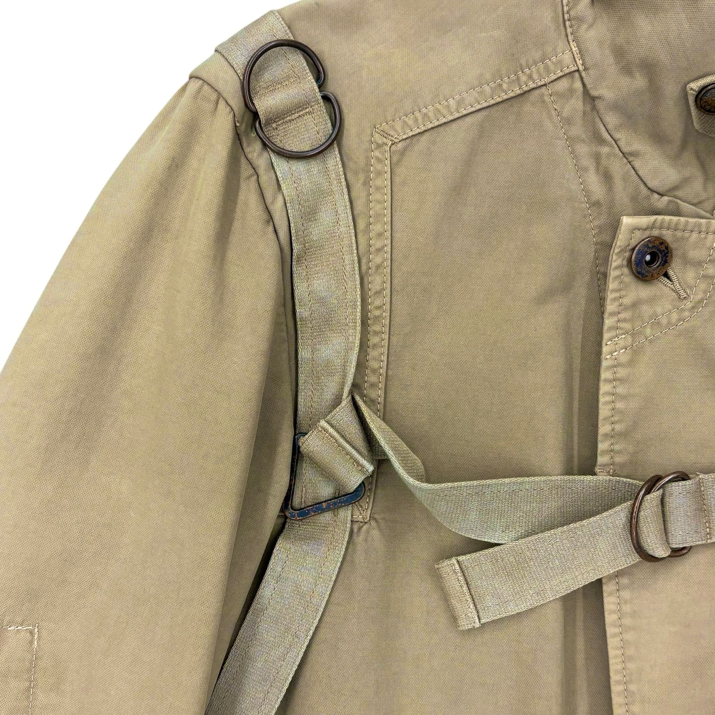 MARITHE FRANCOIS GIRBAUD Bondage Hunting Jacket 상세 이미지 4
