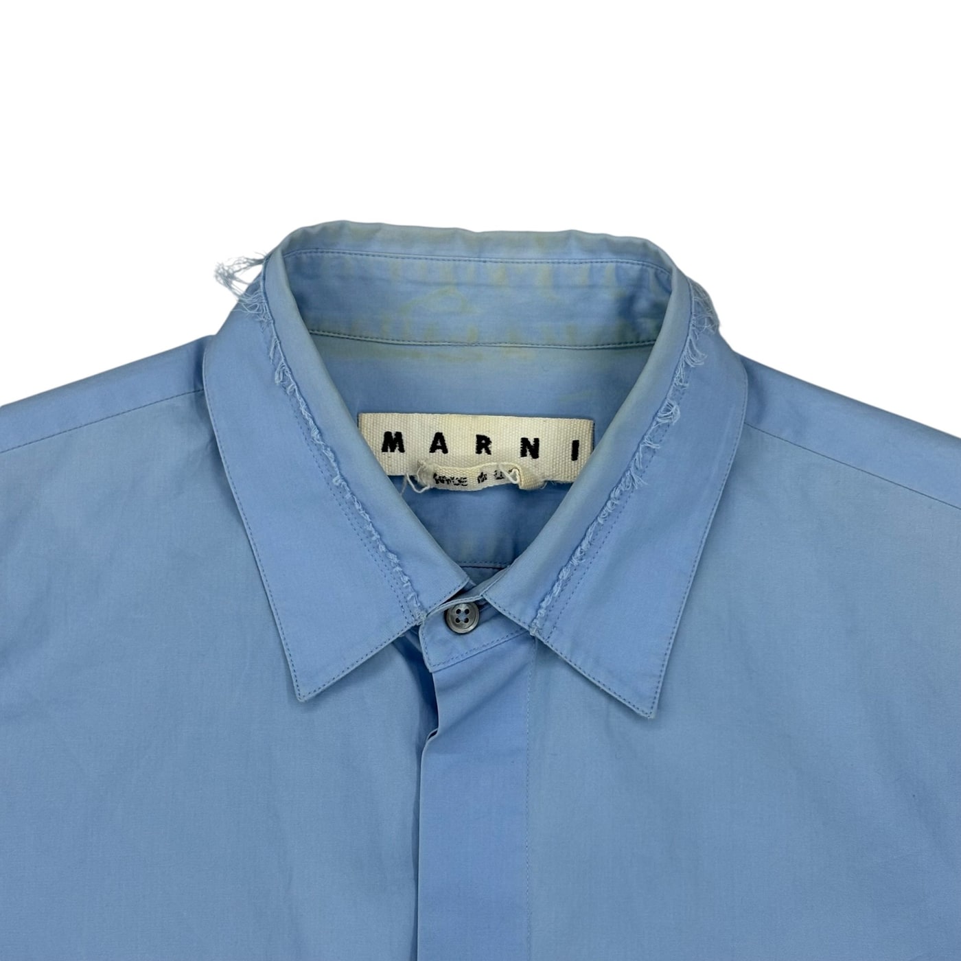 Marni Blue Long Sleeve Shirt 상세 이미지 2