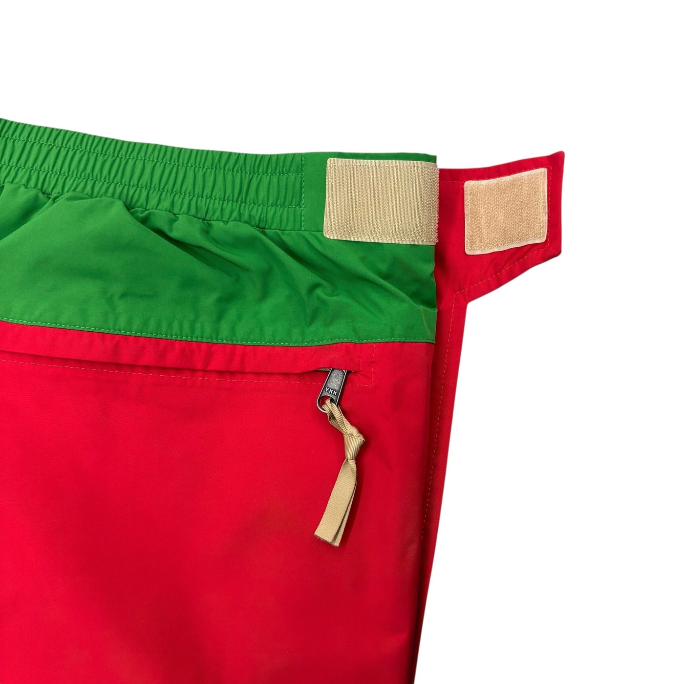 NORTH FACE X GUCCI Nylon Pants Green/Red 상세 이미지 2