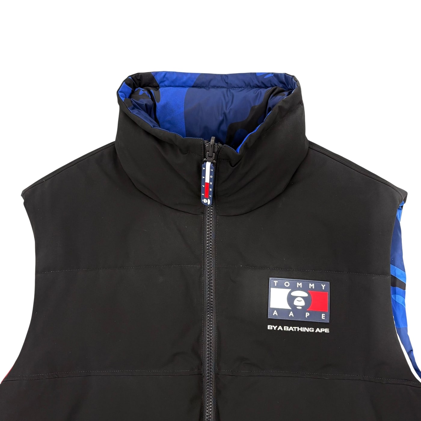 TOMMY X AAPE Reversible Puffer Vest SS22 상세 이미지 5