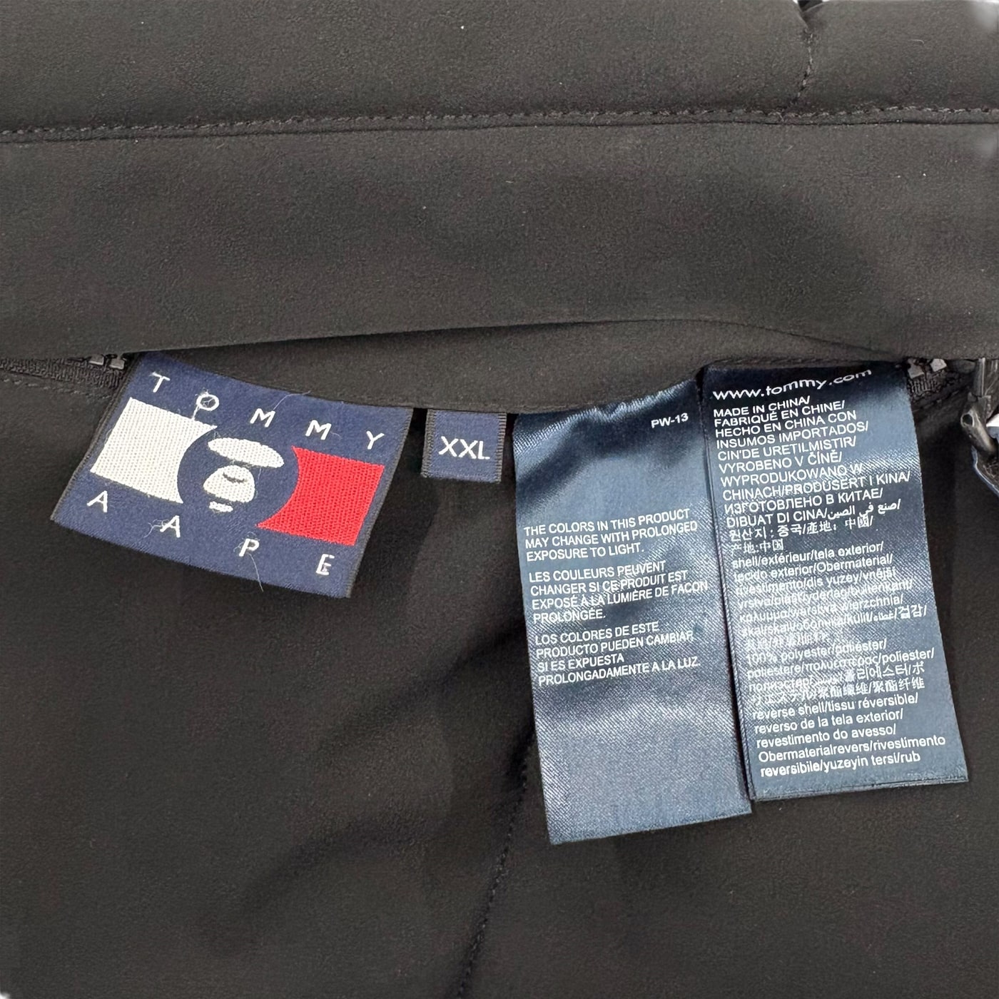 TOMMY X AAPE Reversible Puffer Vest SS22 상세 이미지 7