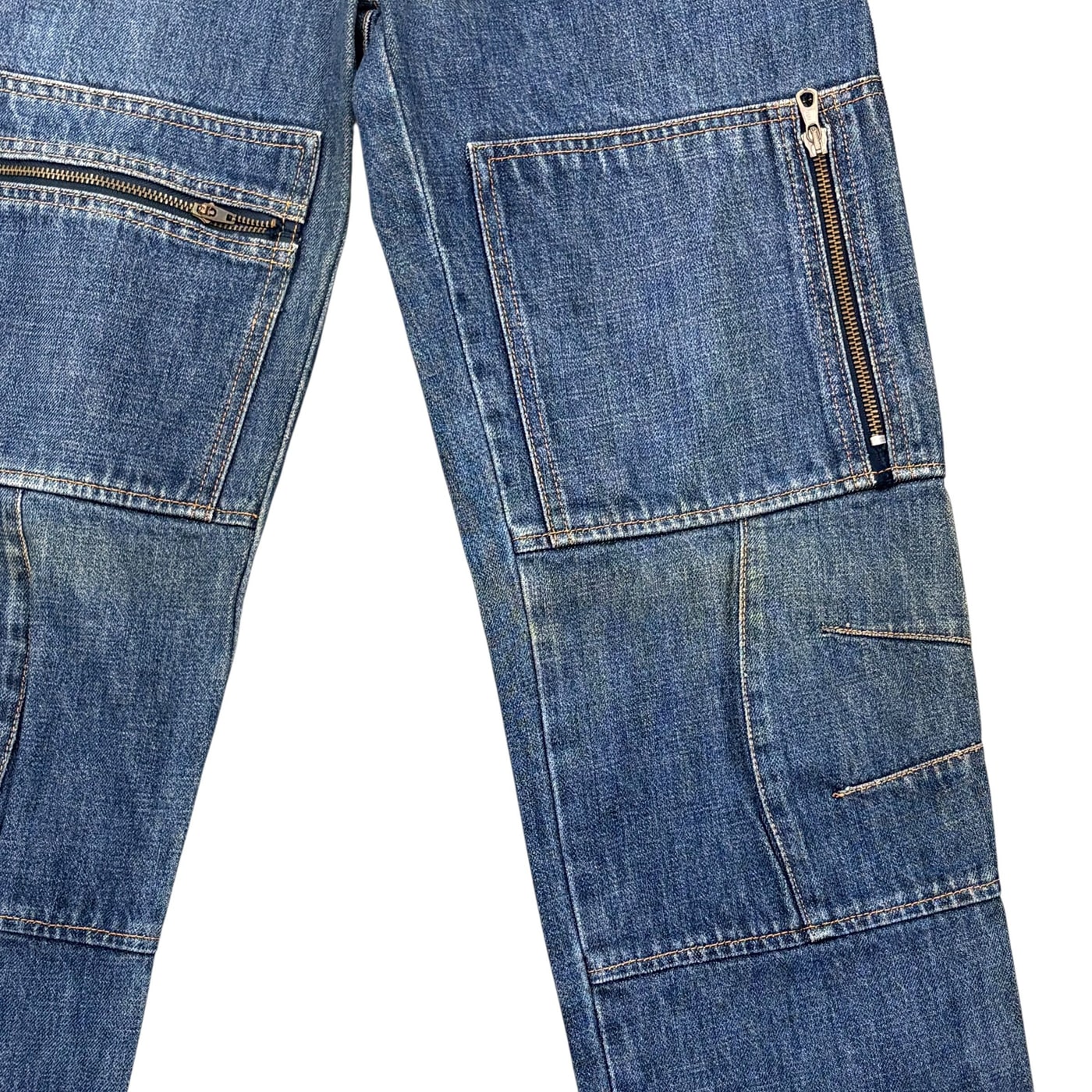 Walter Van Beirendonck Cargo Denim Pants 상세 이미지 4