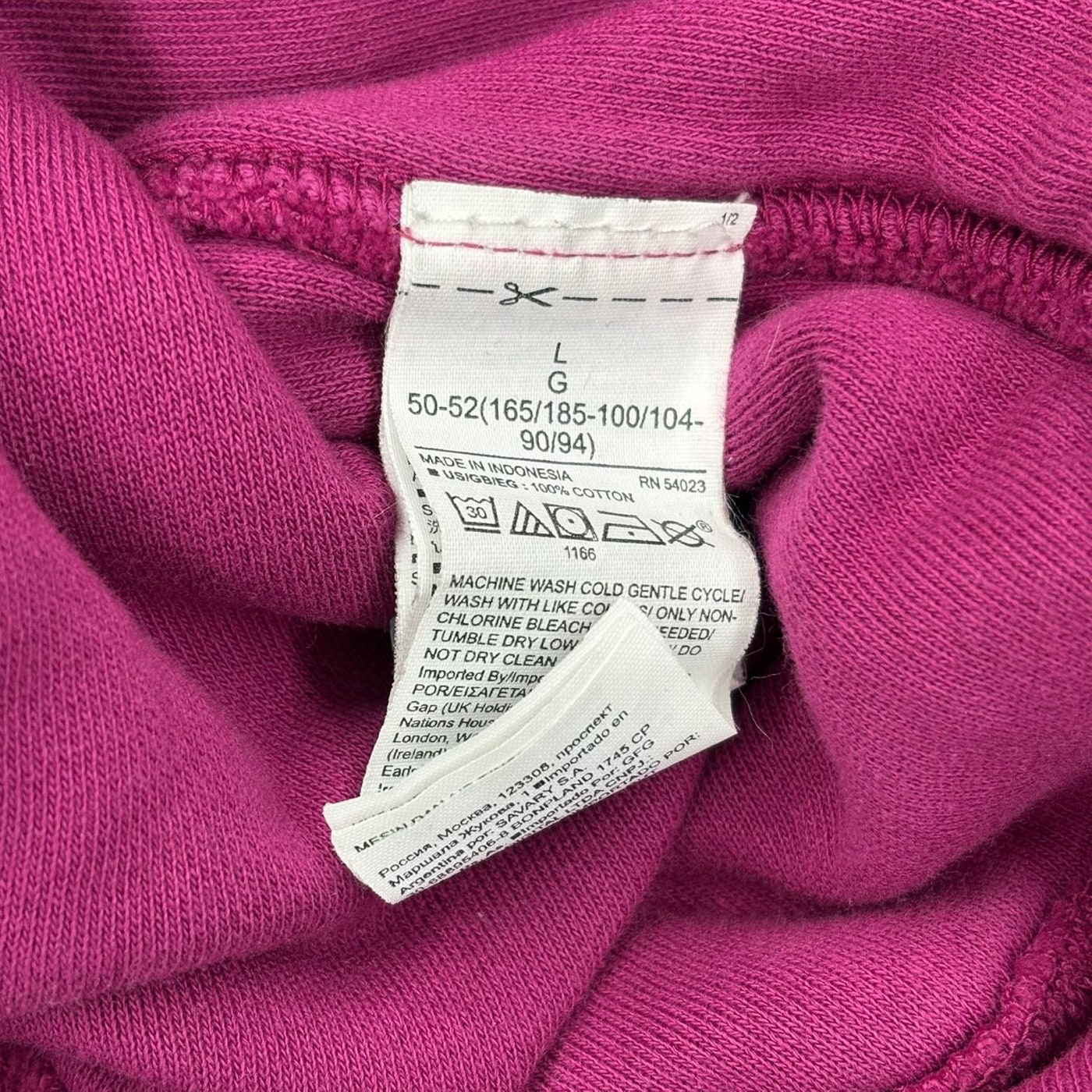 Yeezy Gap Purple Hoodie 상세 이미지 4