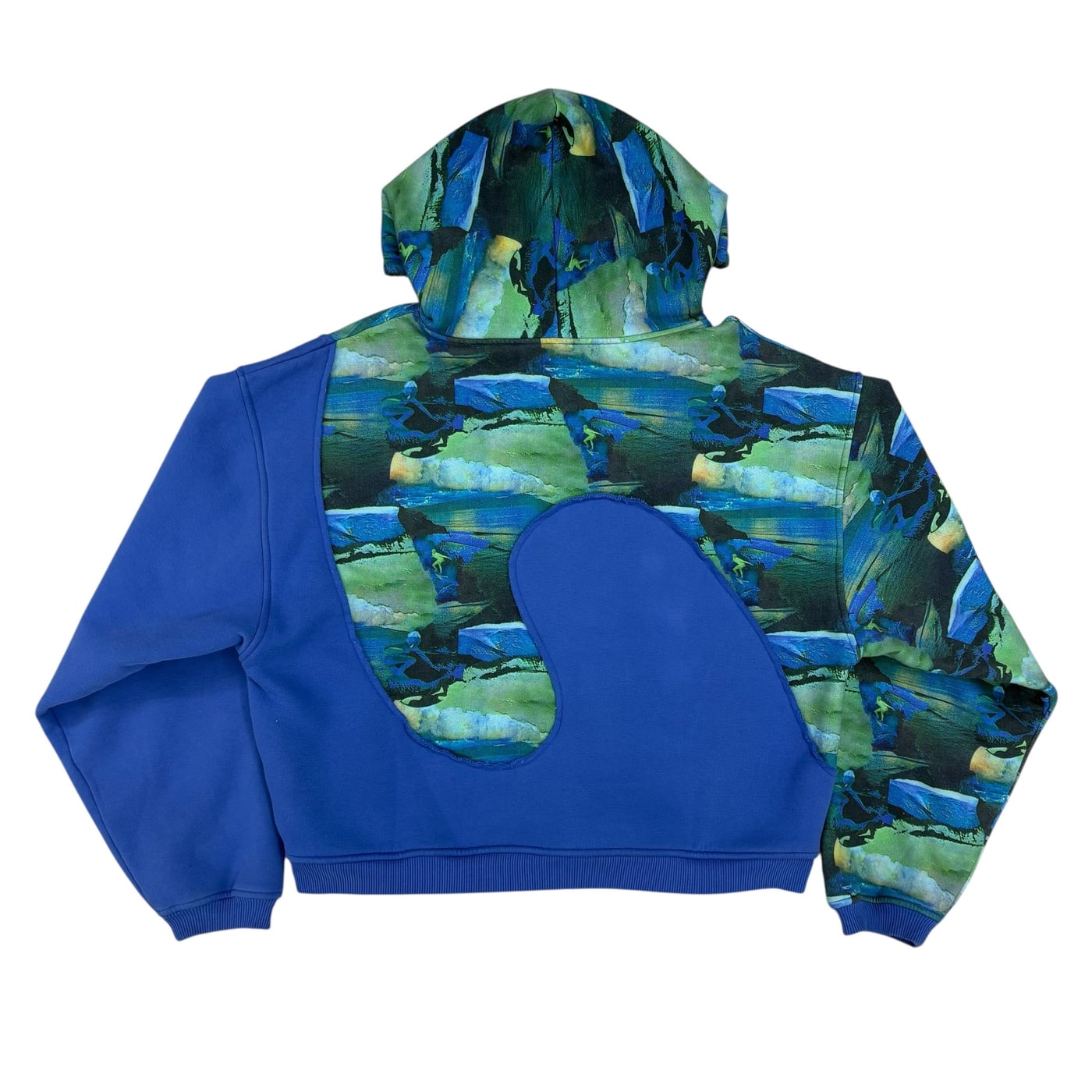 ERL Fleece Hoodie Green 상세 이미지 1