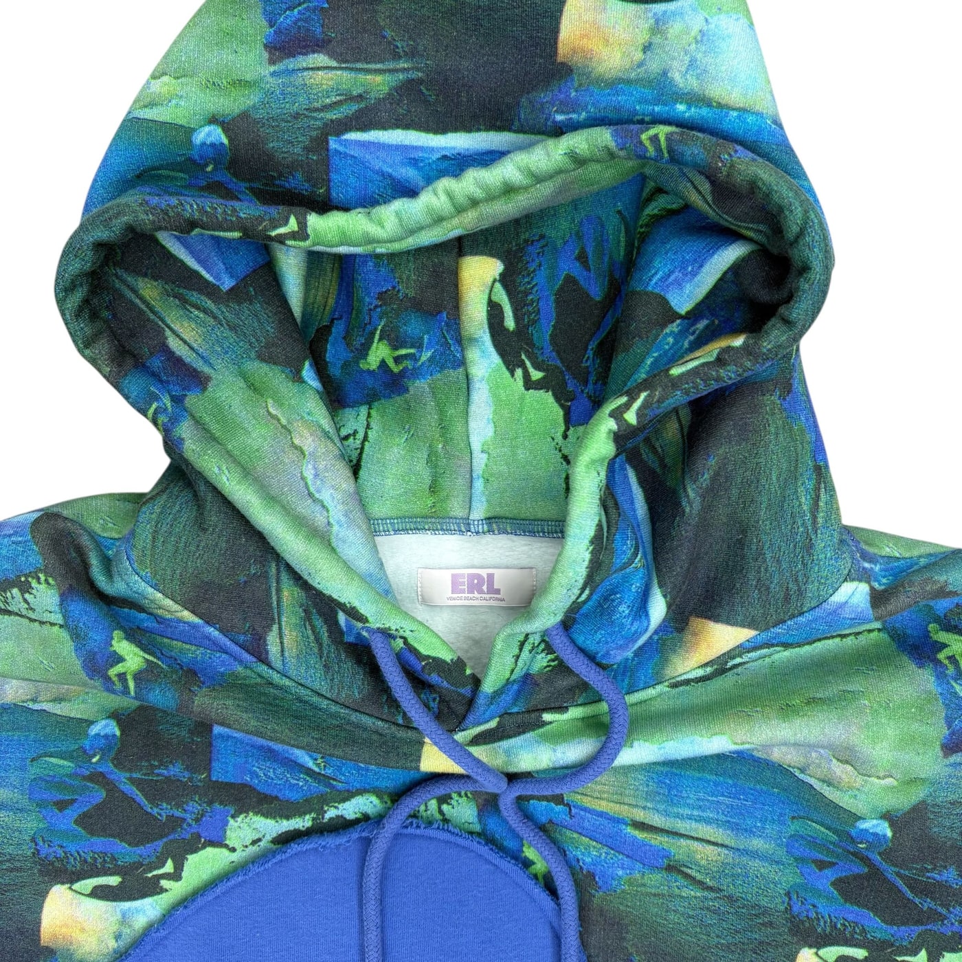 ERL Fleece Hoodie Green 상세 이미지 2