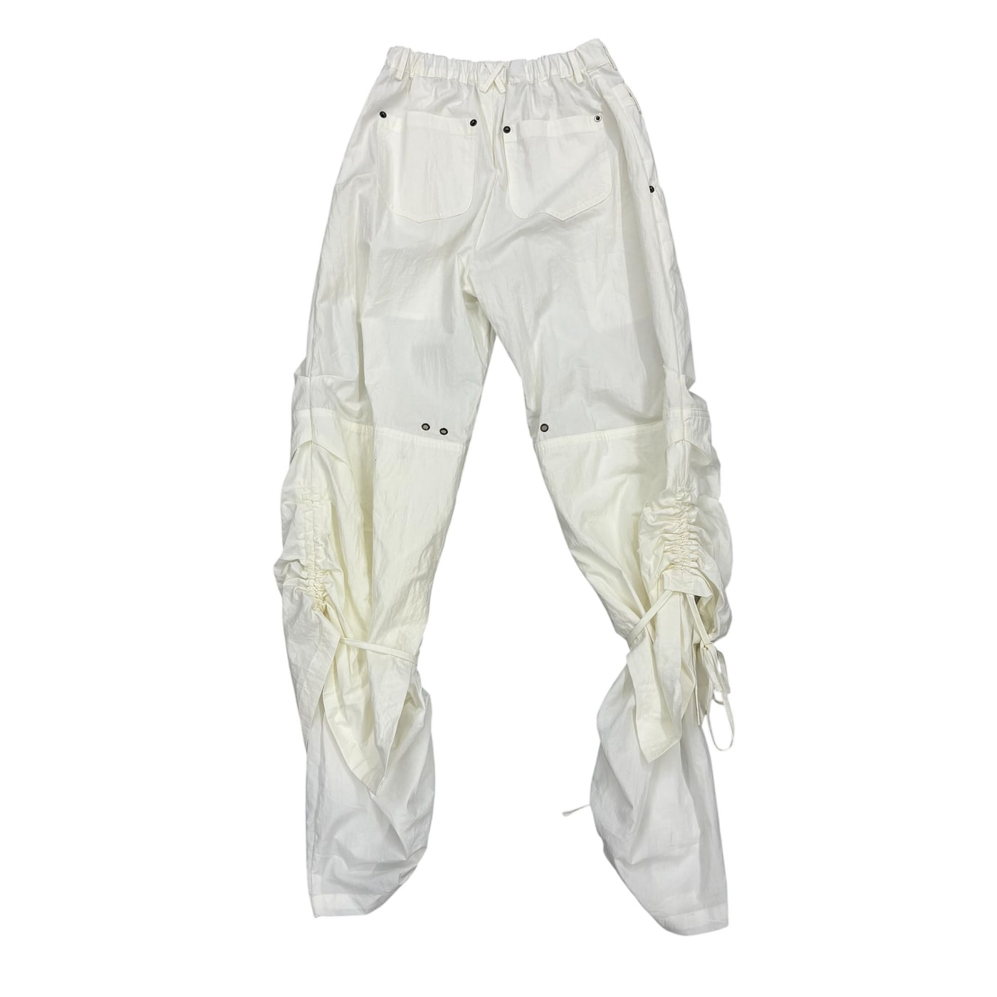Nache White Cargo Pants 상세 이미지 1