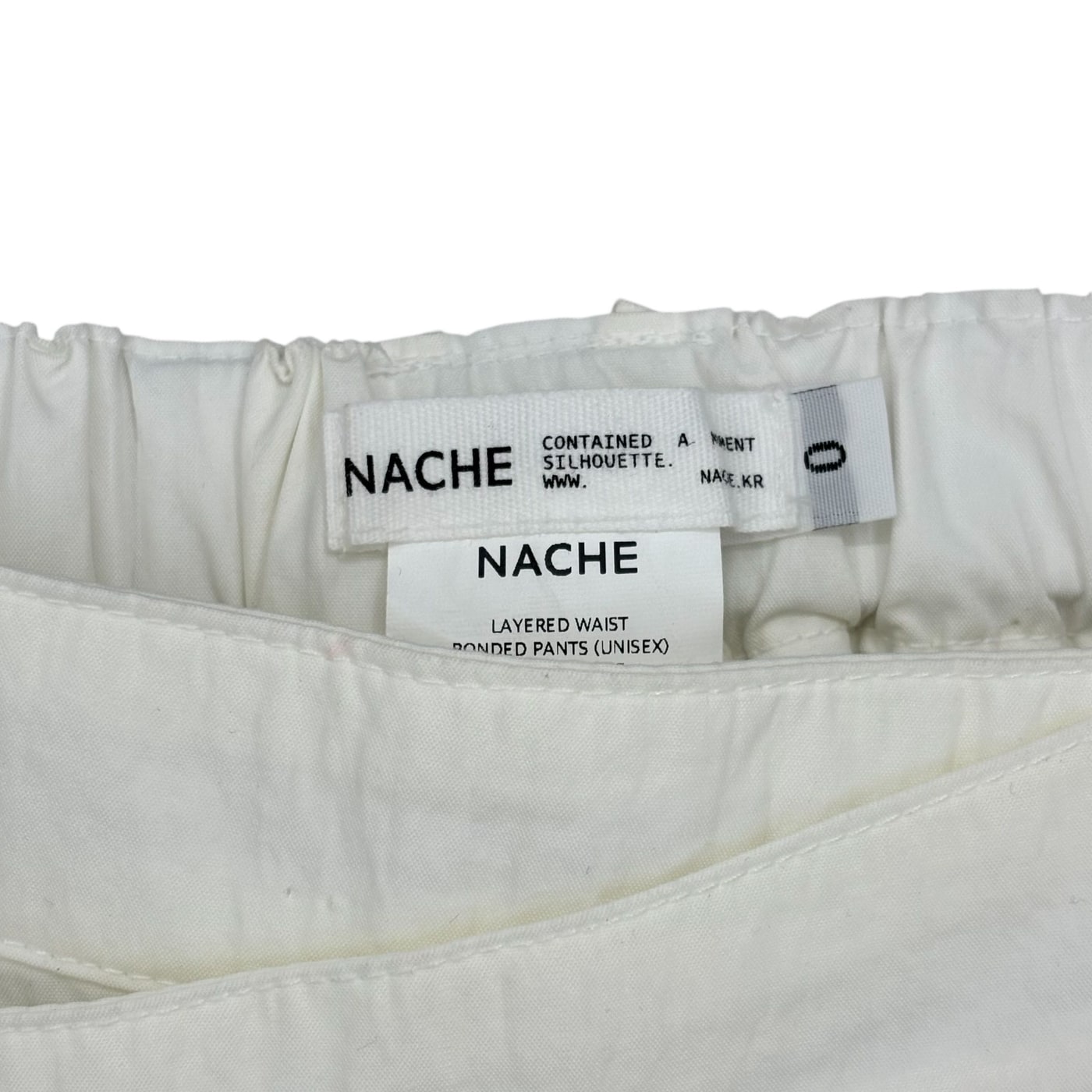 Nache White Cargo Pants 상세 이미지 7