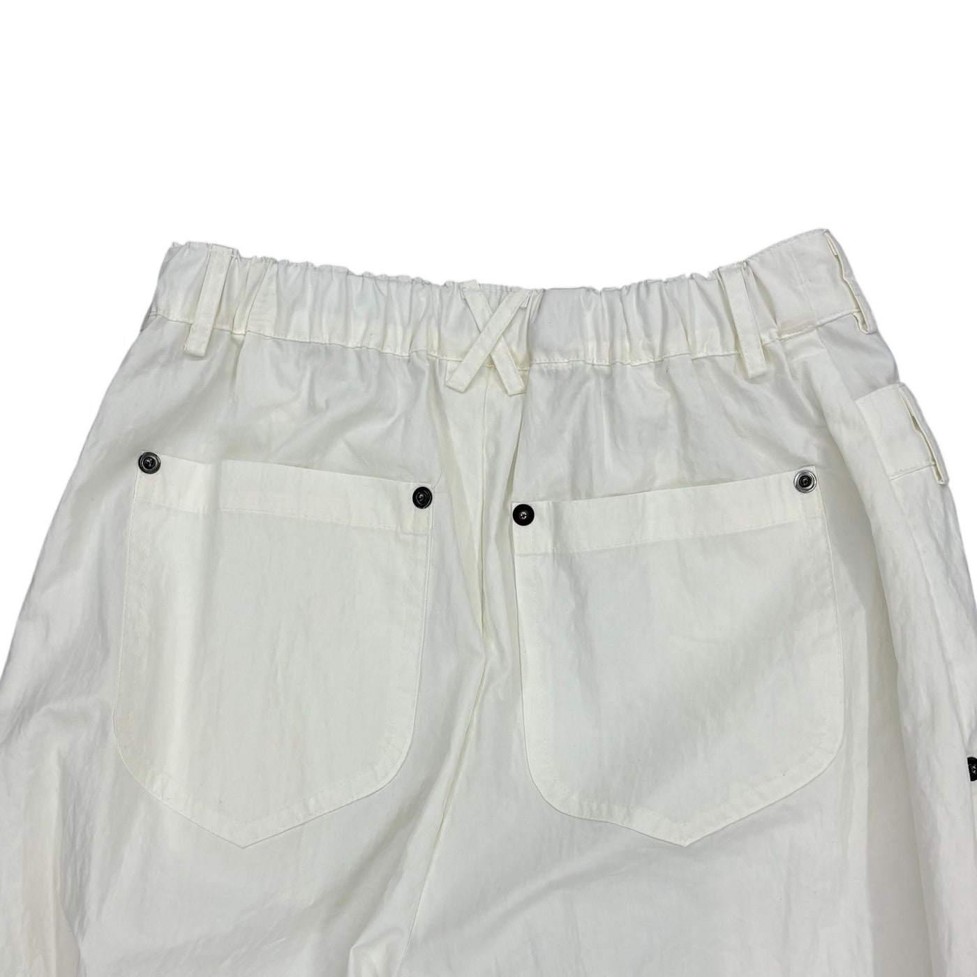Nache White Cargo Pants 상세 이미지 3
