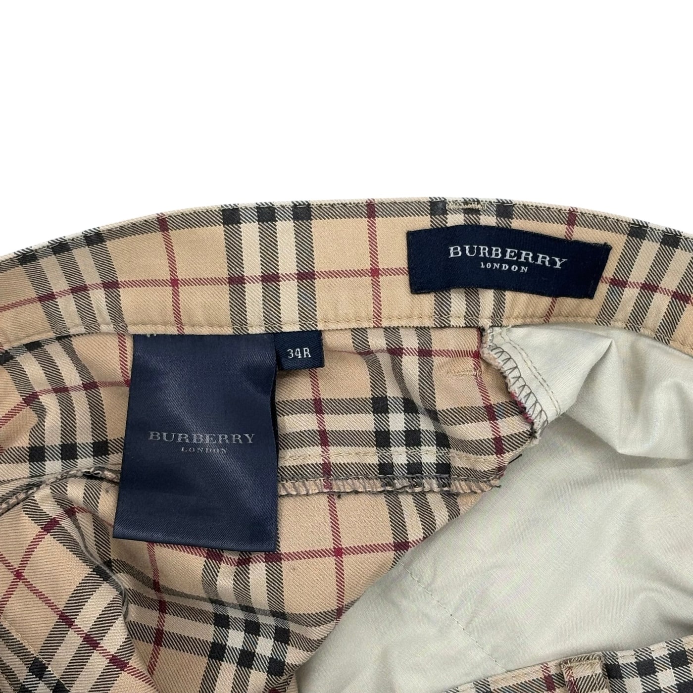 BURBERRY Plaid Trousers 상세 이미지 3