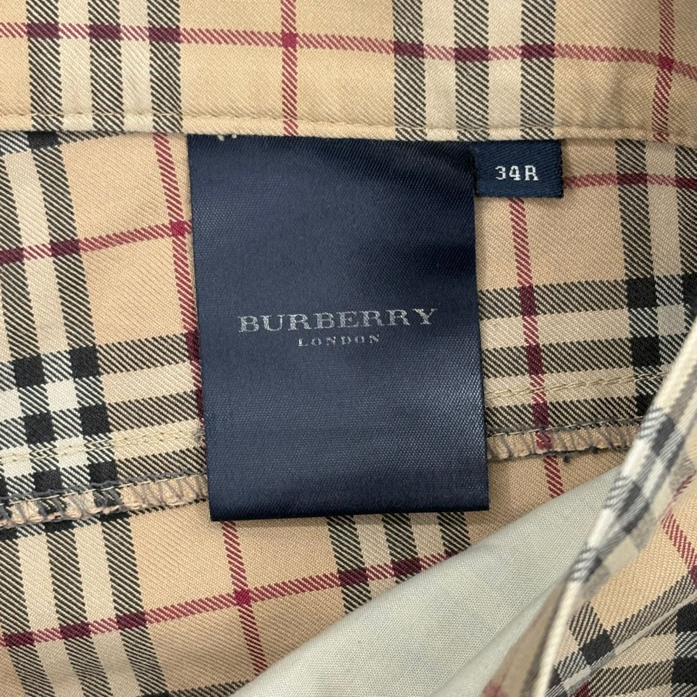 BURBERRY Plaid Trousers 상세 이미지 4