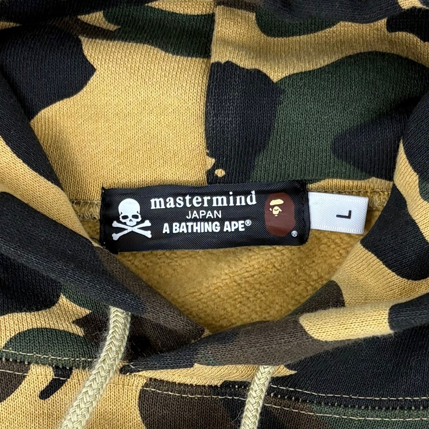 Bape X Mastermind Japan Camo Hoodie 상세 이미지 2