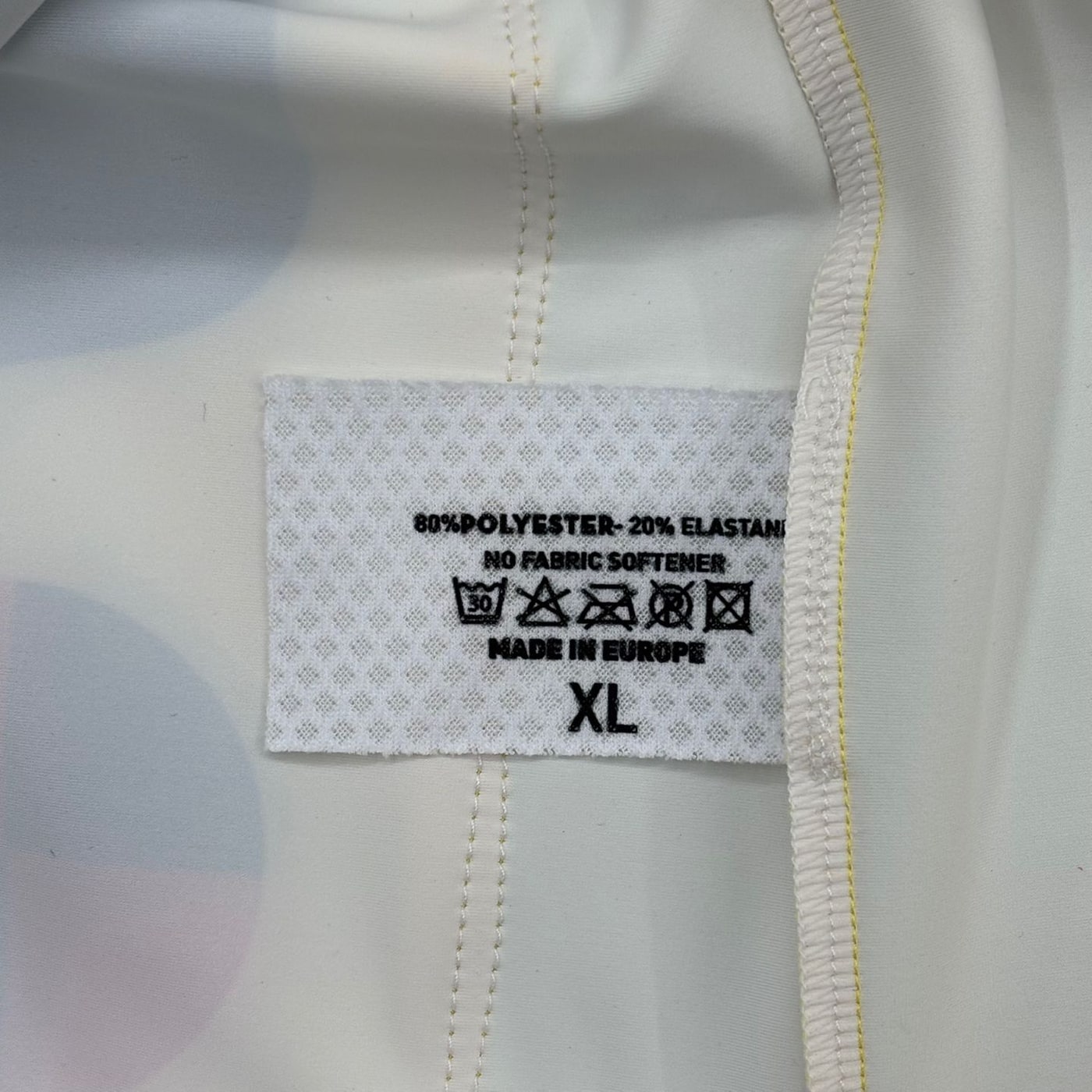 Walter Van Beirendonck Yellow Cycling Jersey 상세 이미지 5