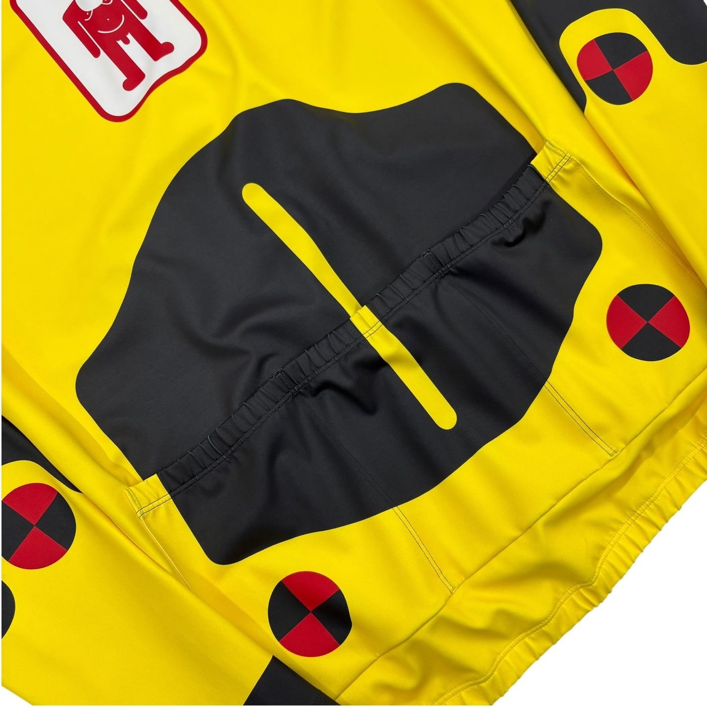 Walter Van Beirendonck Yellow Cycling Jersey 상세 이미지 3