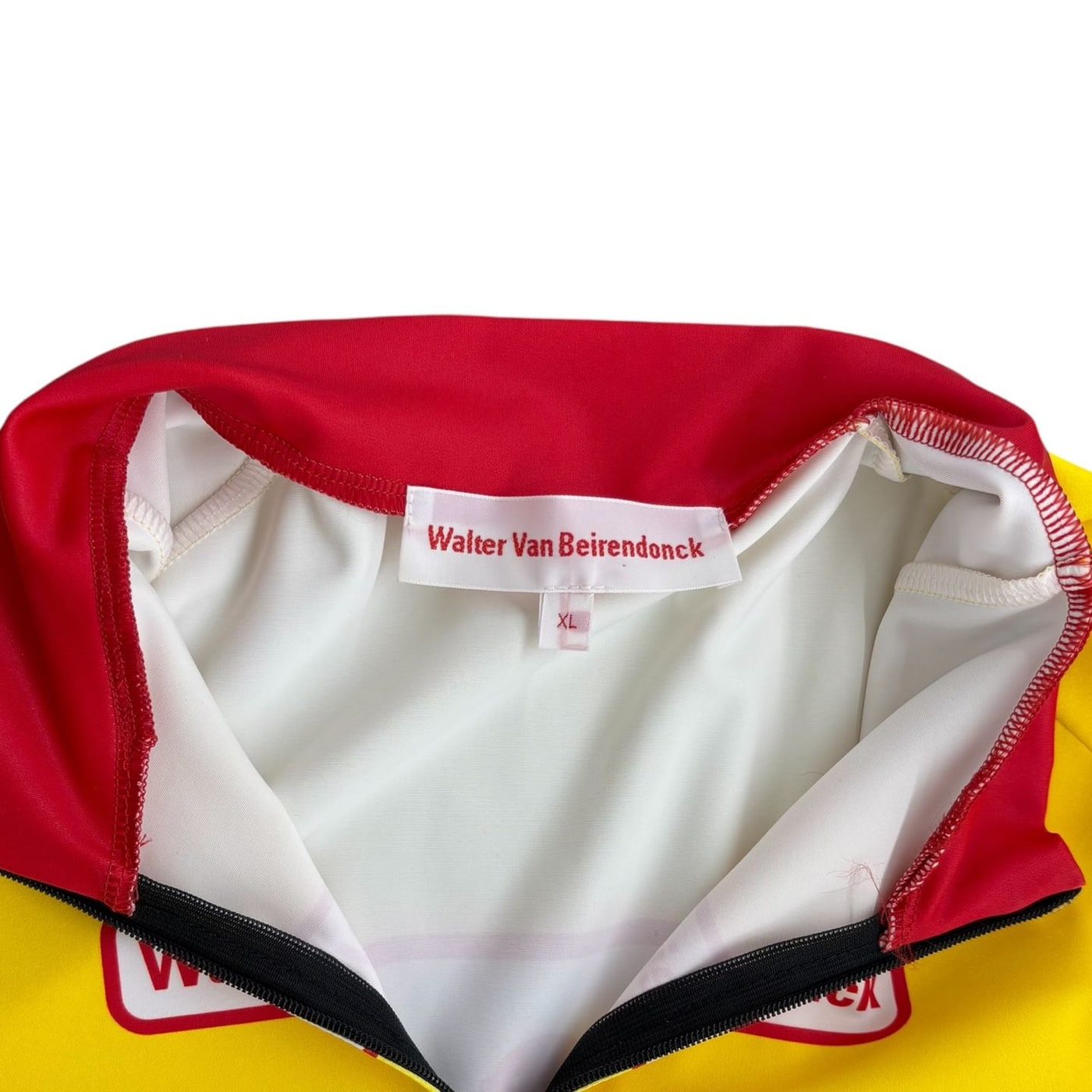 Walter Van Beirendonck Yellow Cycling Jersey 상세 이미지 4