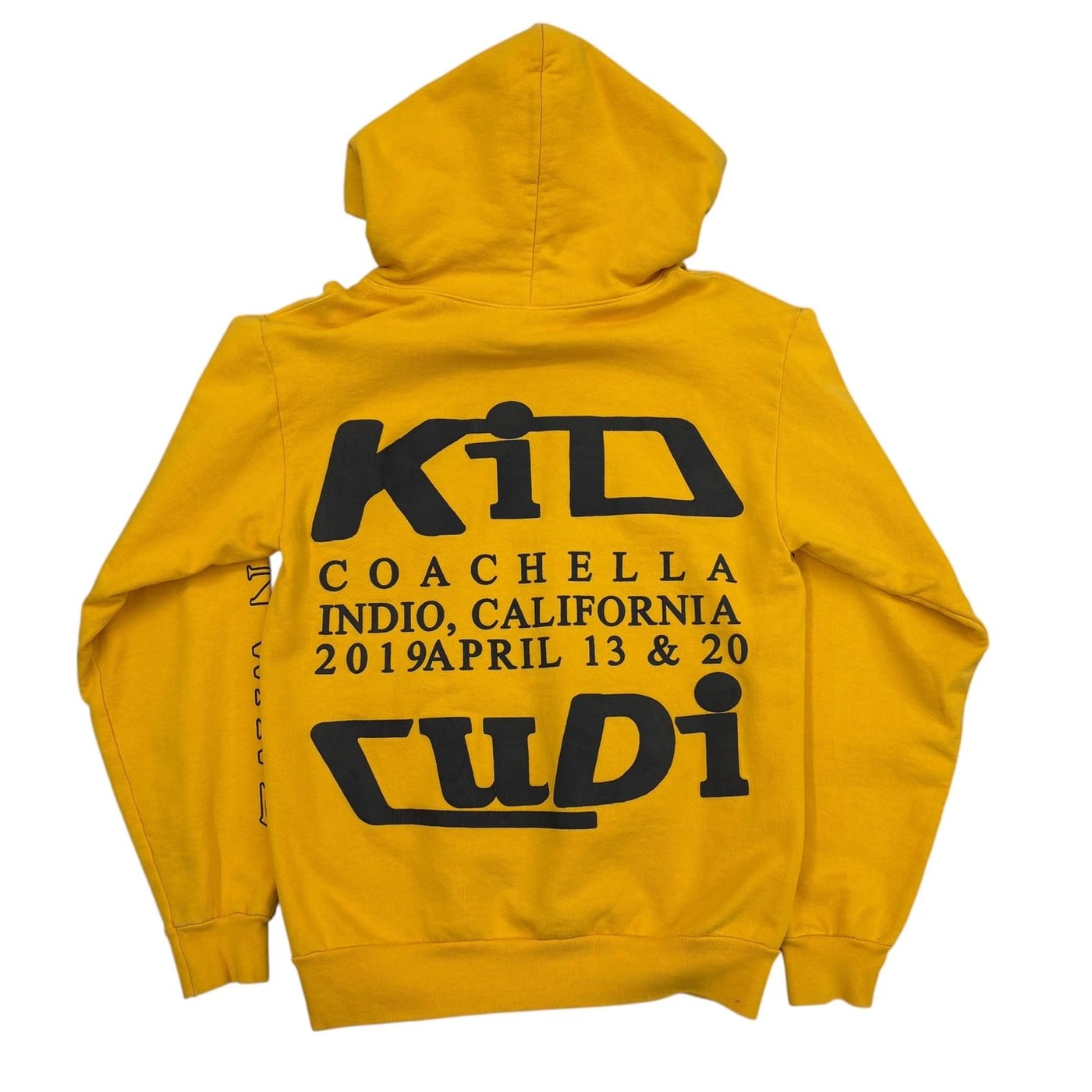 CPFM XKid Cudi Swin In The Light Yellow Hoodie 상세 이미지 1