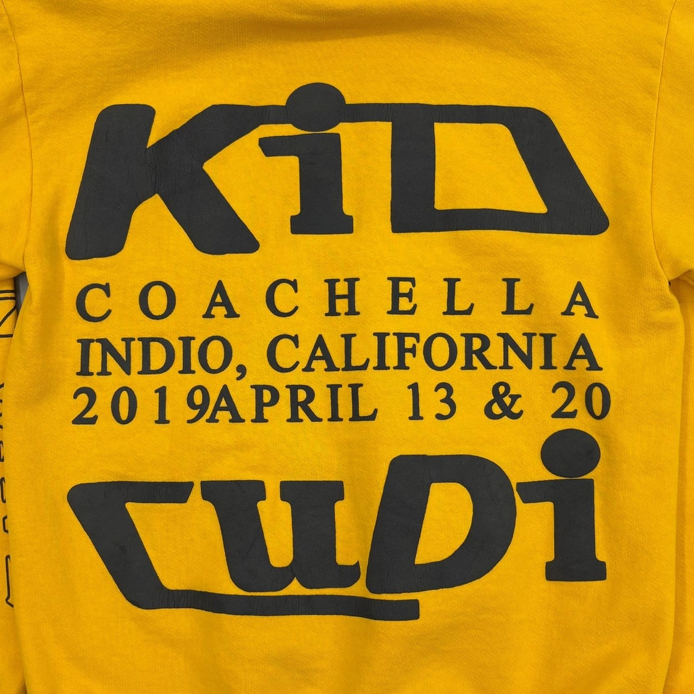 CPFM XKid Cudi Swin In The Light Yellow Hoodie 상세 이미지 5