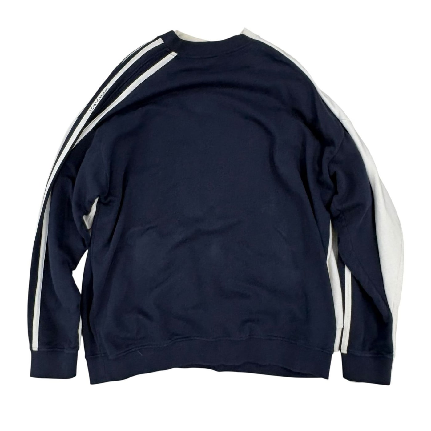 Y/Project AW18 Double Layer Sweatshirt Navy & White 상세 이미지 1
