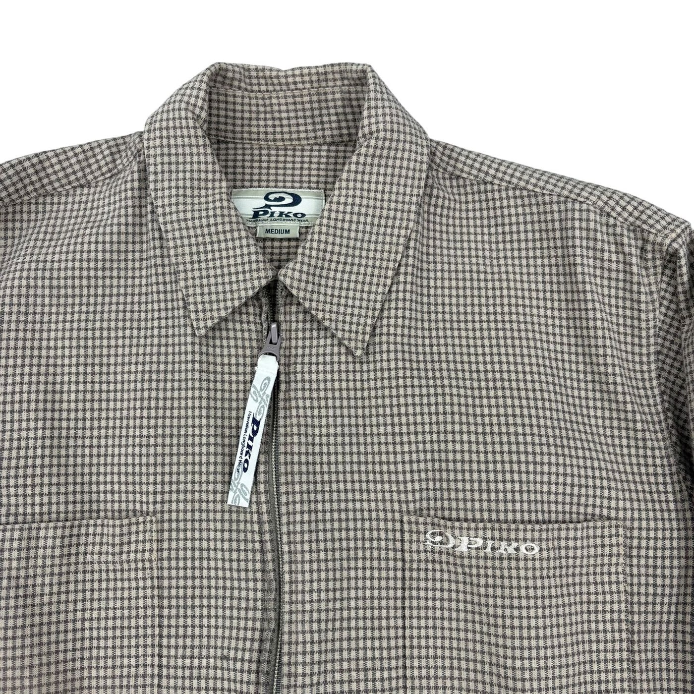 Piko Checked Zip-Up Jacket 상세 이미지 3
