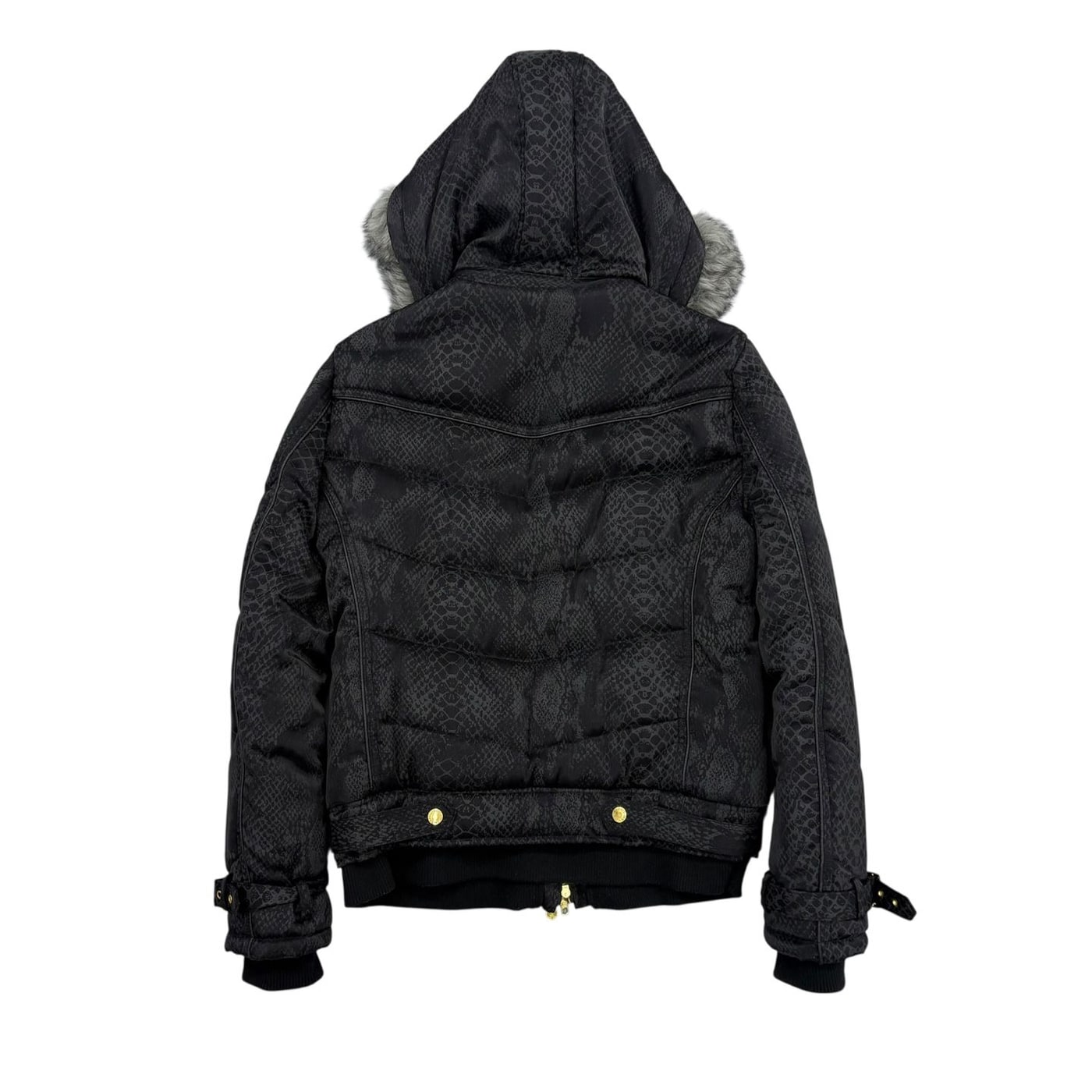 Bernings Sho 00s Faux Fur Hooded Jacket 상세 이미지 1