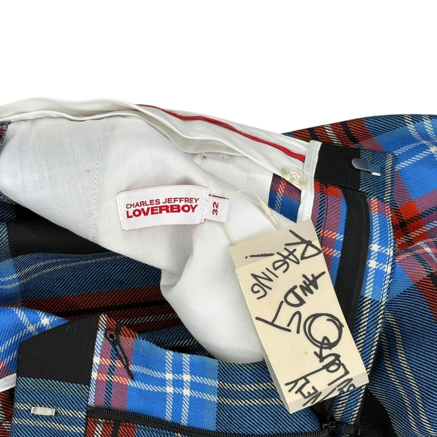 LOVERBOY Plaid Trousers 상세 이미지 3