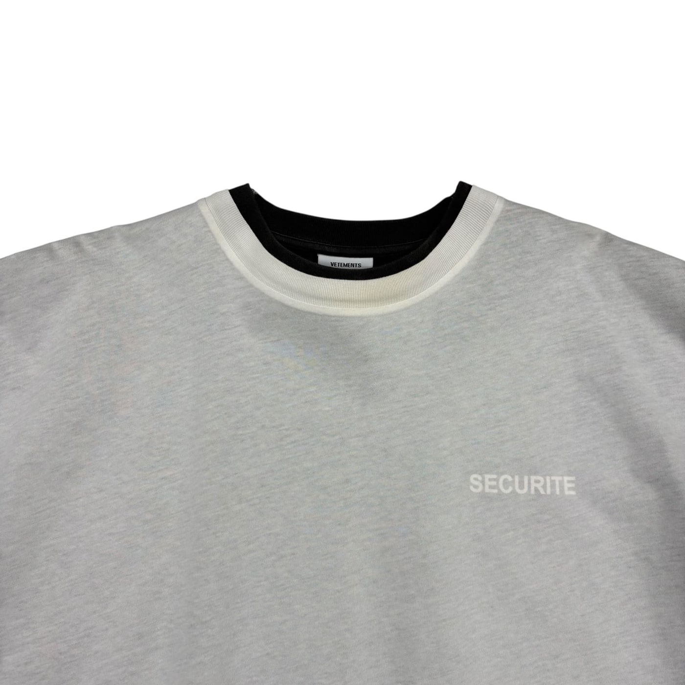 Vetements SECURITE T-Shirt 상세 이미지 2