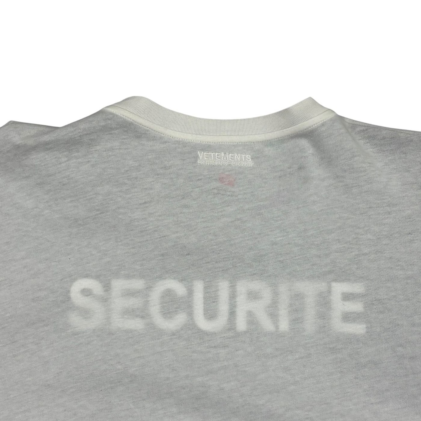 Vetements SECURITE T-Shirt 상세 이미지 3