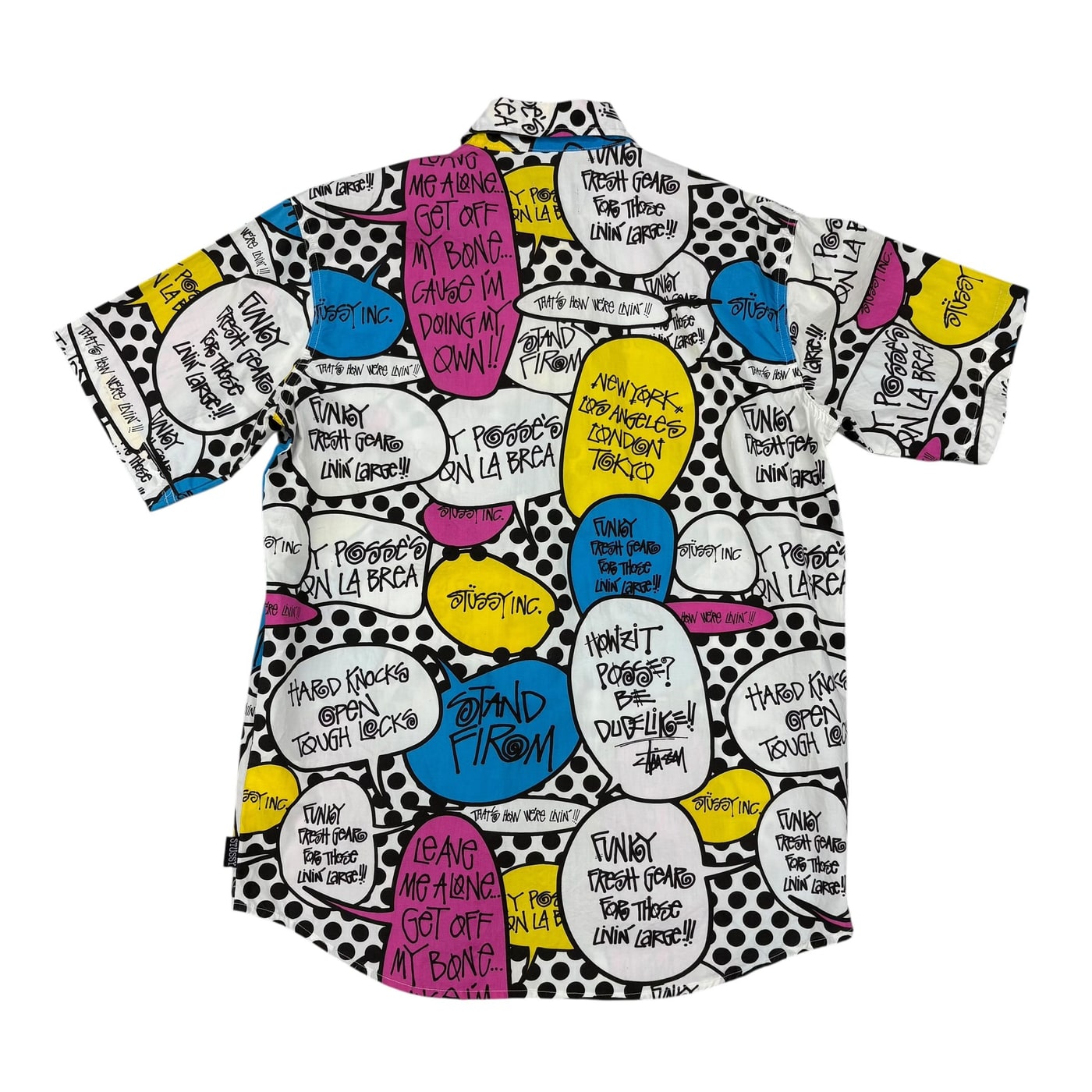 STUSSY Graphic Short Sleeve Shirt 상세 이미지 1