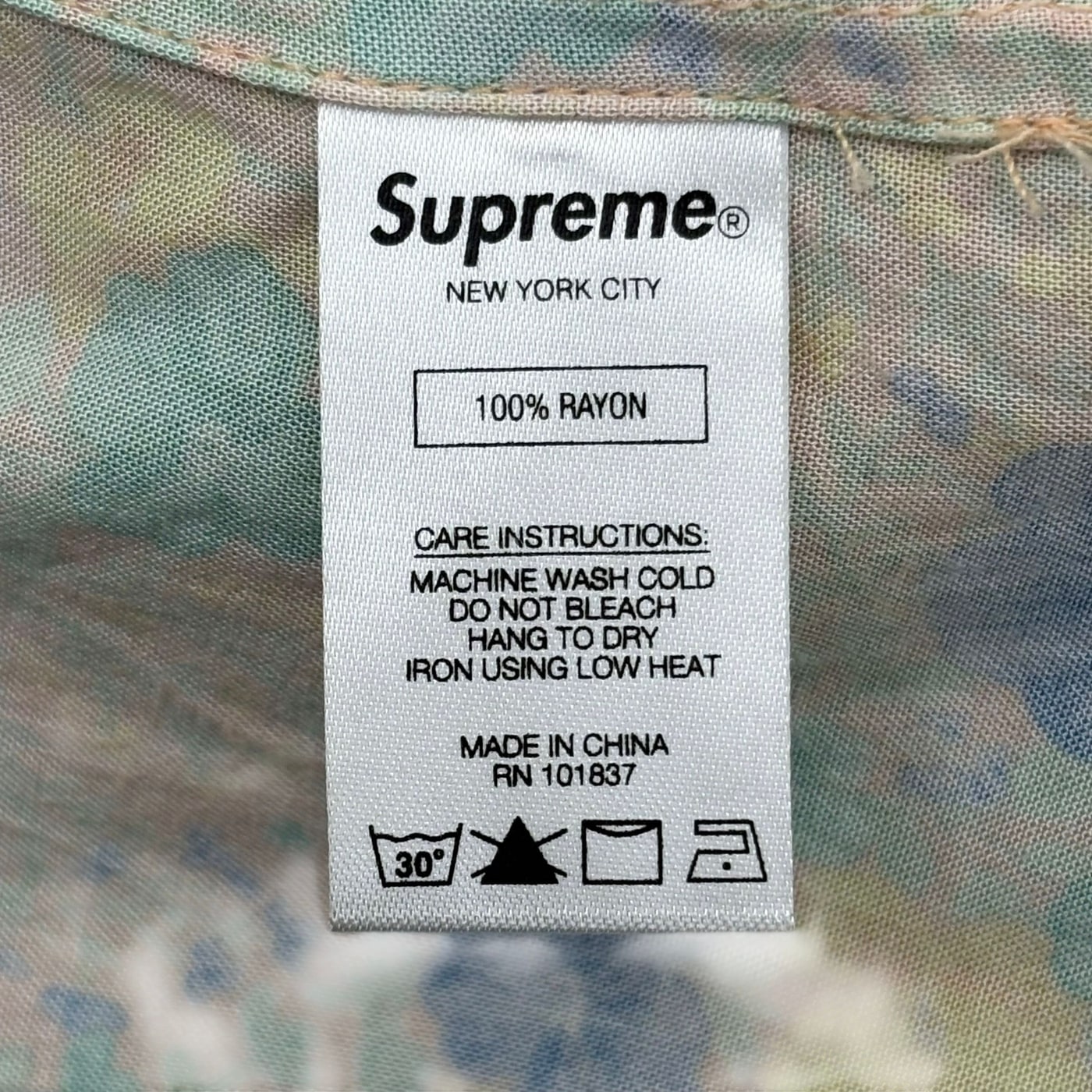 SUPREAM Floral Short Sleeve Shirt 상세 이미지 3