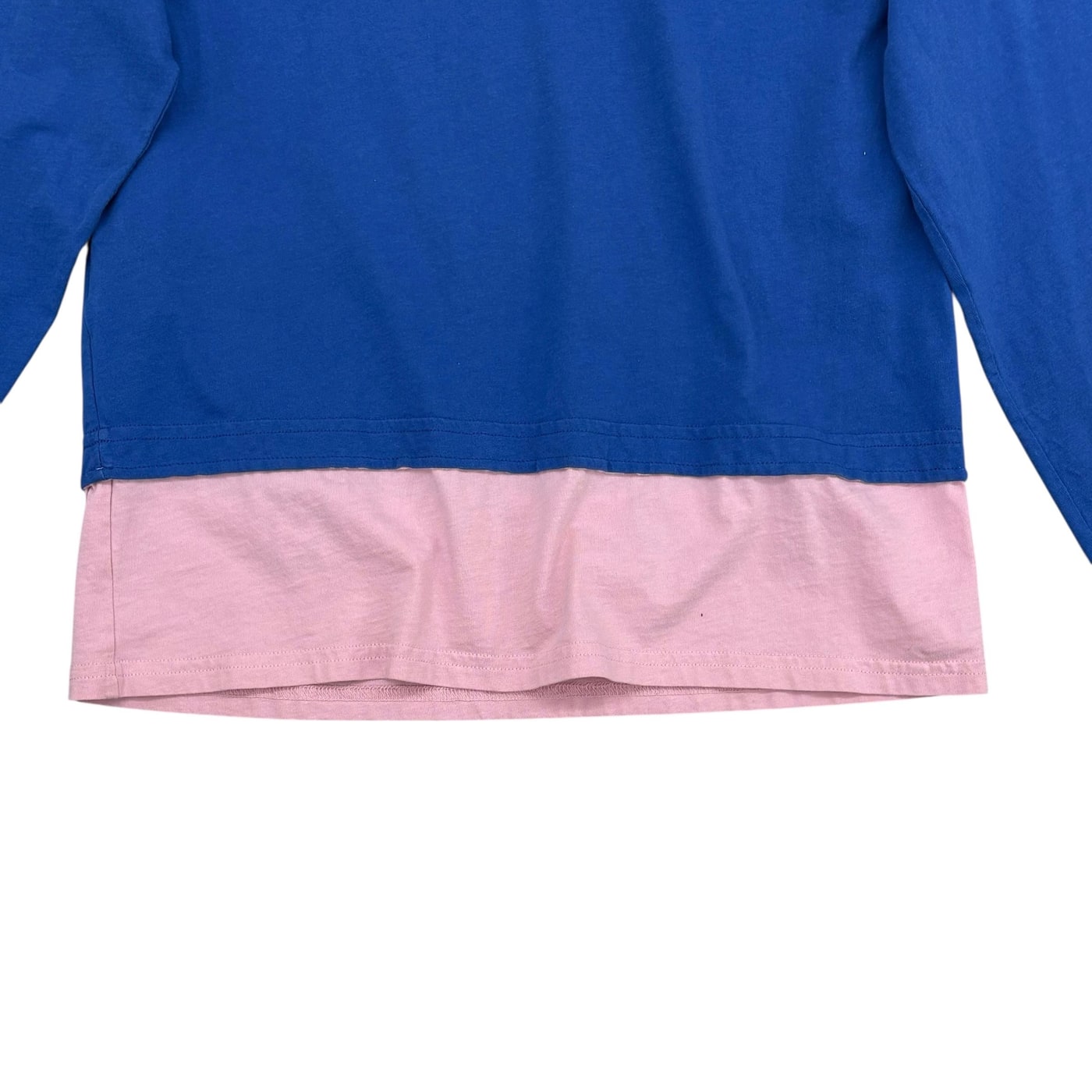MARNI Blue and Pink Long Sleeve T-Shirt 상세 이미지 3