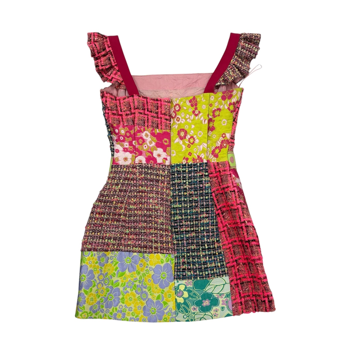 MOSCHINO Colorful Patchwork Dress 상세 이미지 1