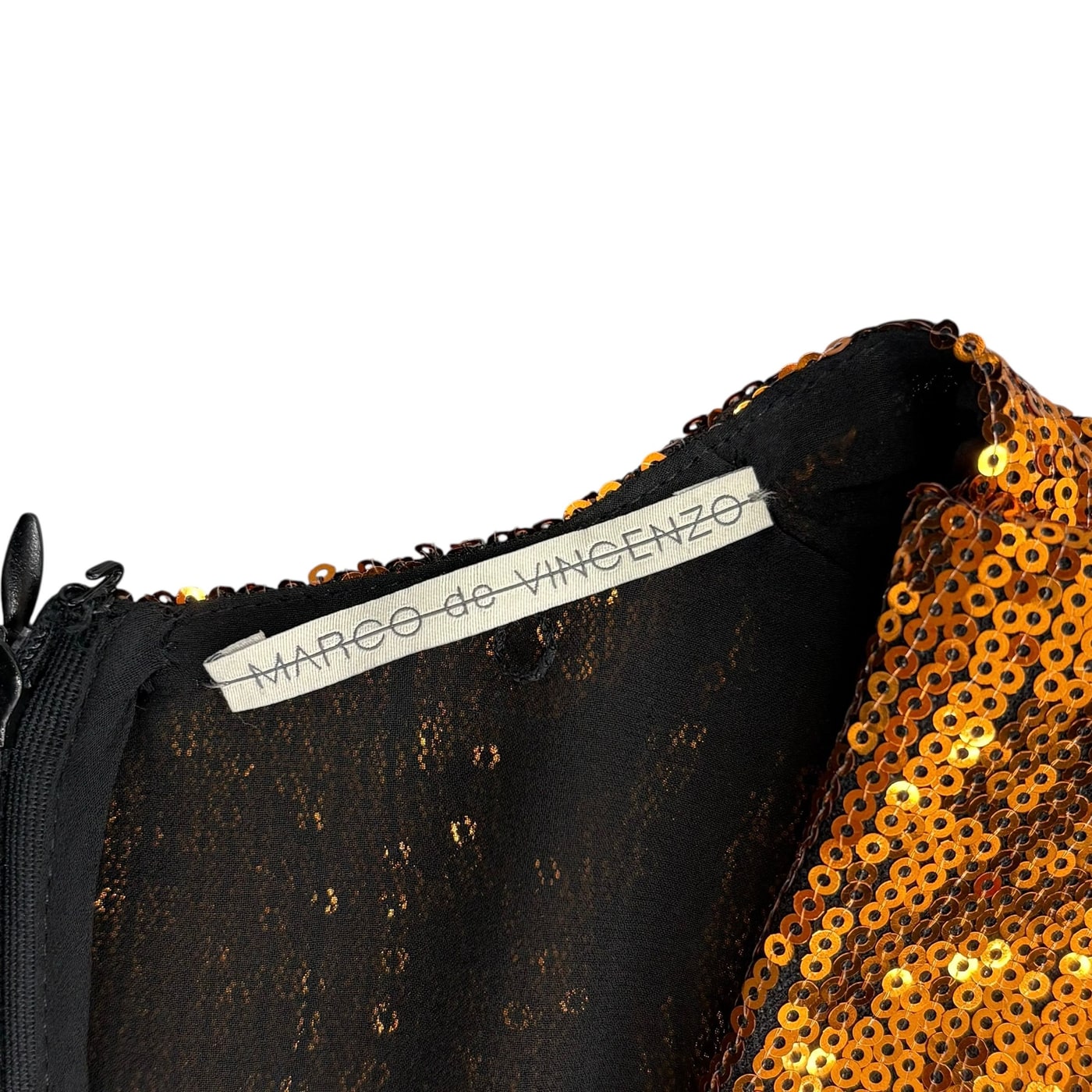 MARCO DE VINCENZO Sequin Dress 상세 이미지 3