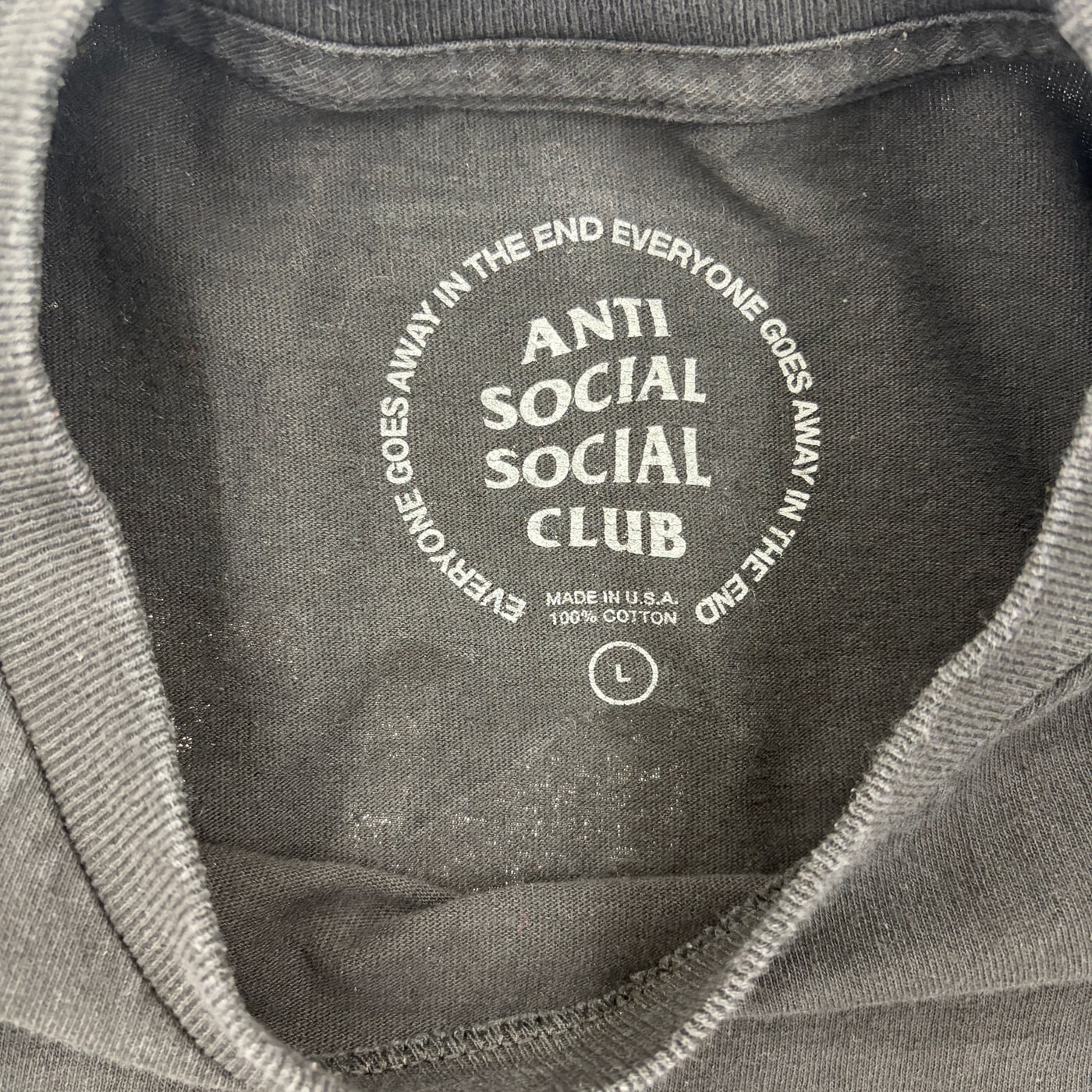 ANTI SOCIAL SOCIAL CLUB X PRAGMENT T-Shirt 상세 이미지 4