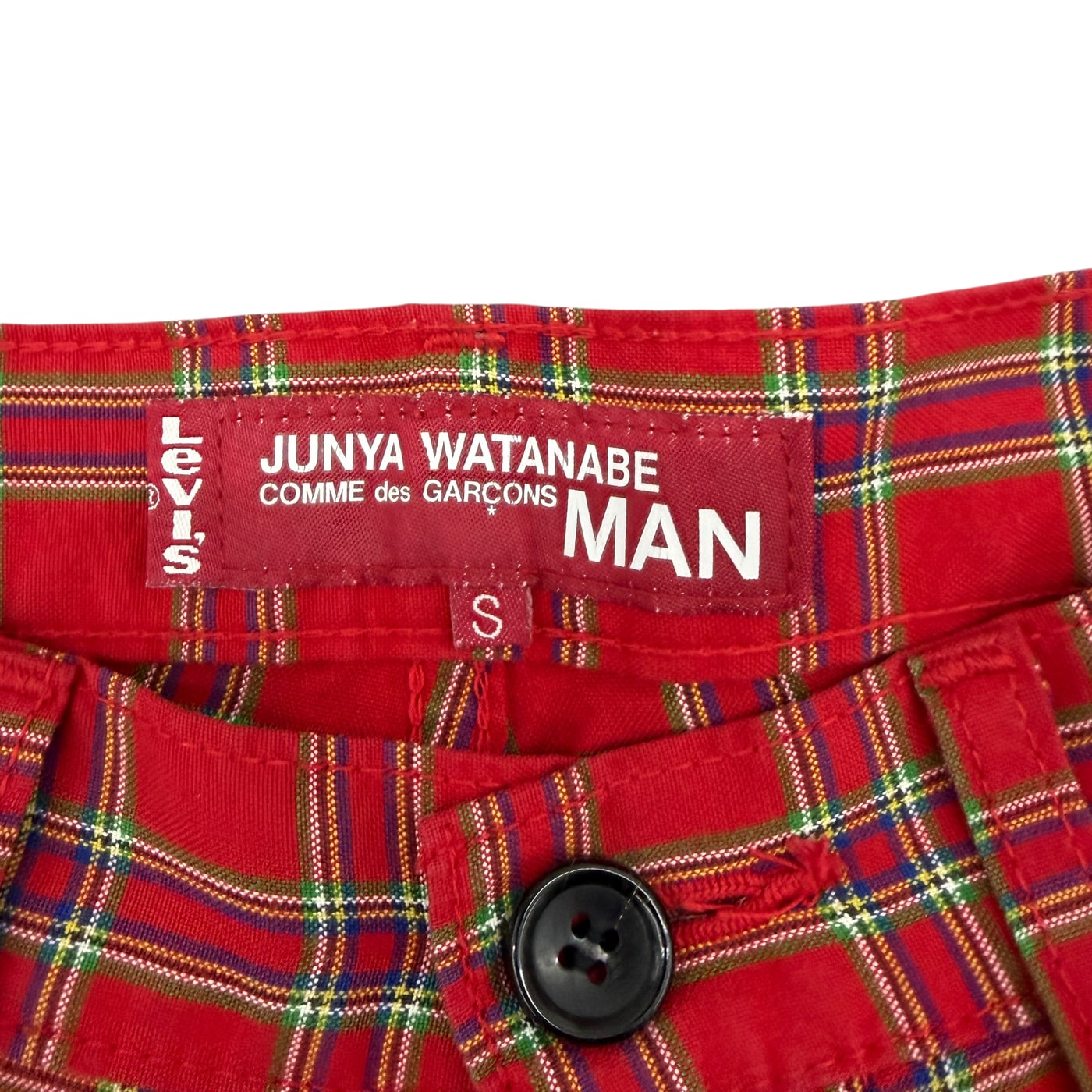 LEVIS X JUNYA WATANABE Plaid Shorts 상세 이미지 2